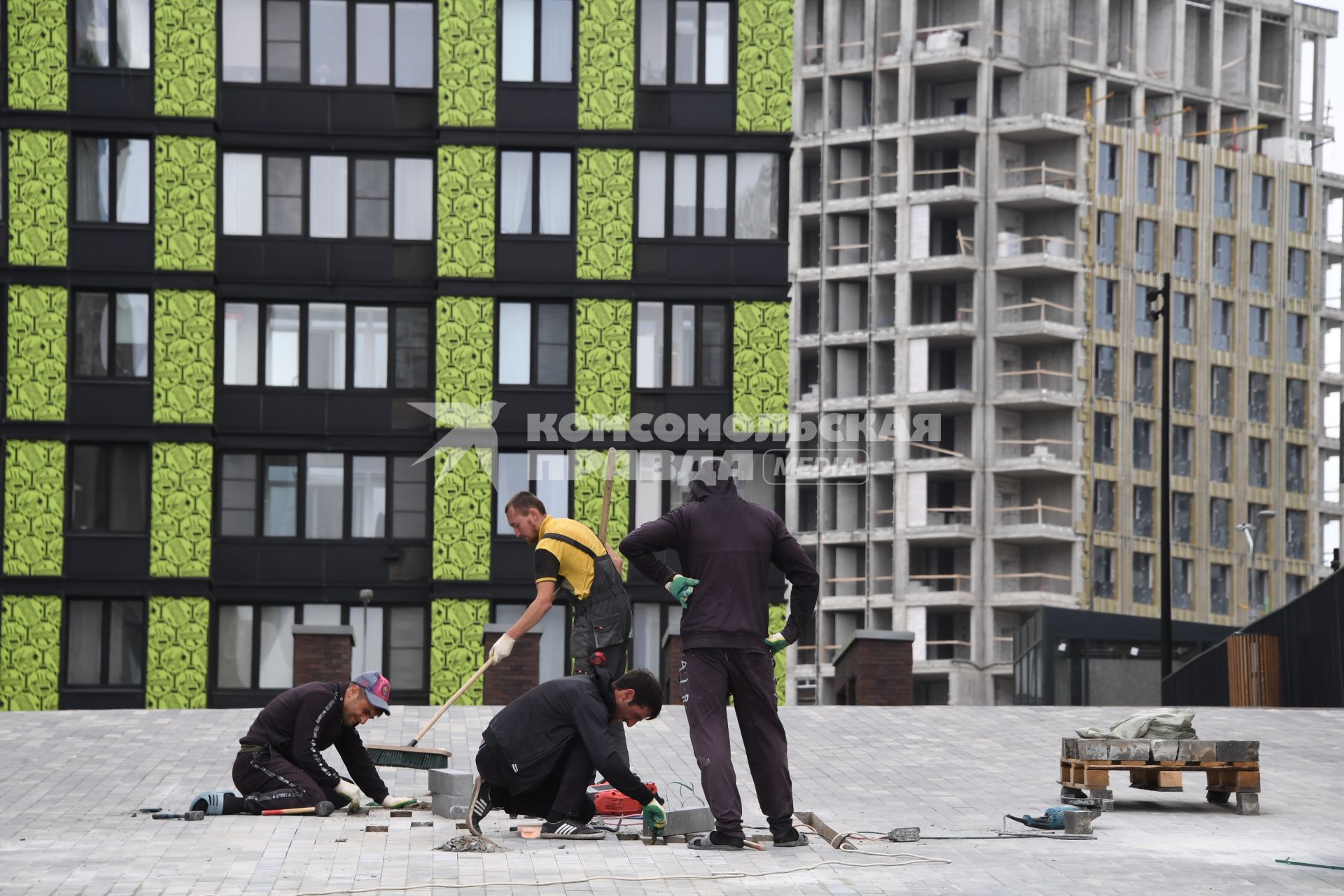 Новые жилые дома в Москве