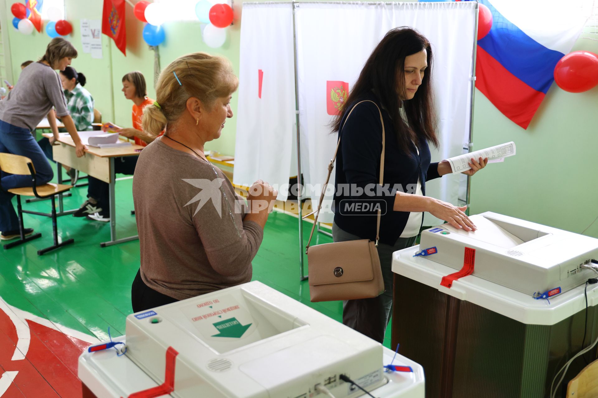Единый день голосования в России. Выборы в Красноярске