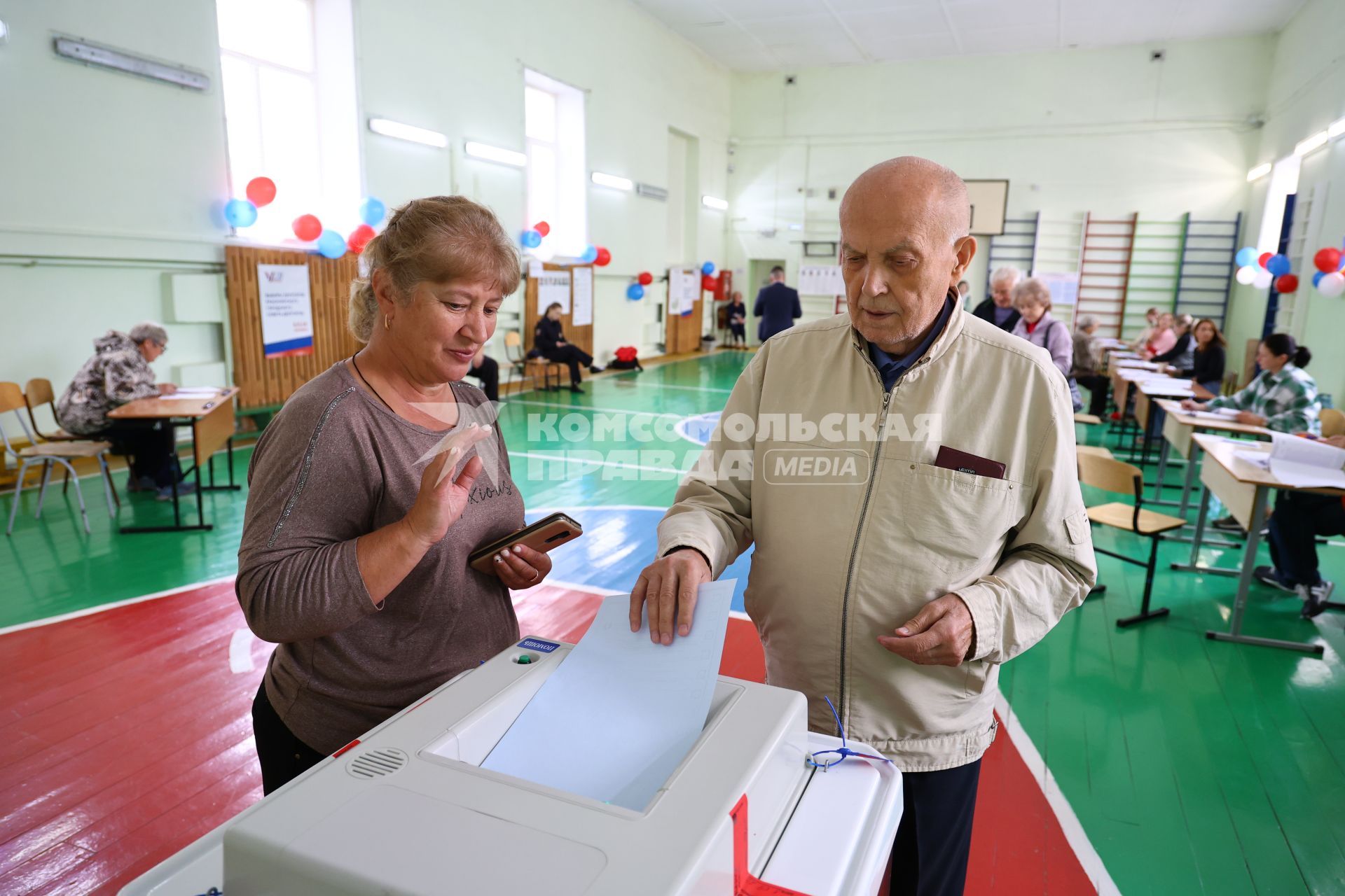 Единый день голосования в России. Выборы в Красноярске