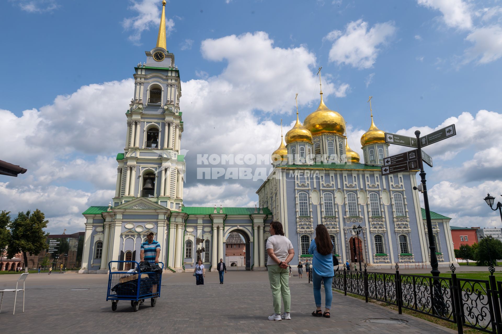 Тула. Вид на Успенский собор.