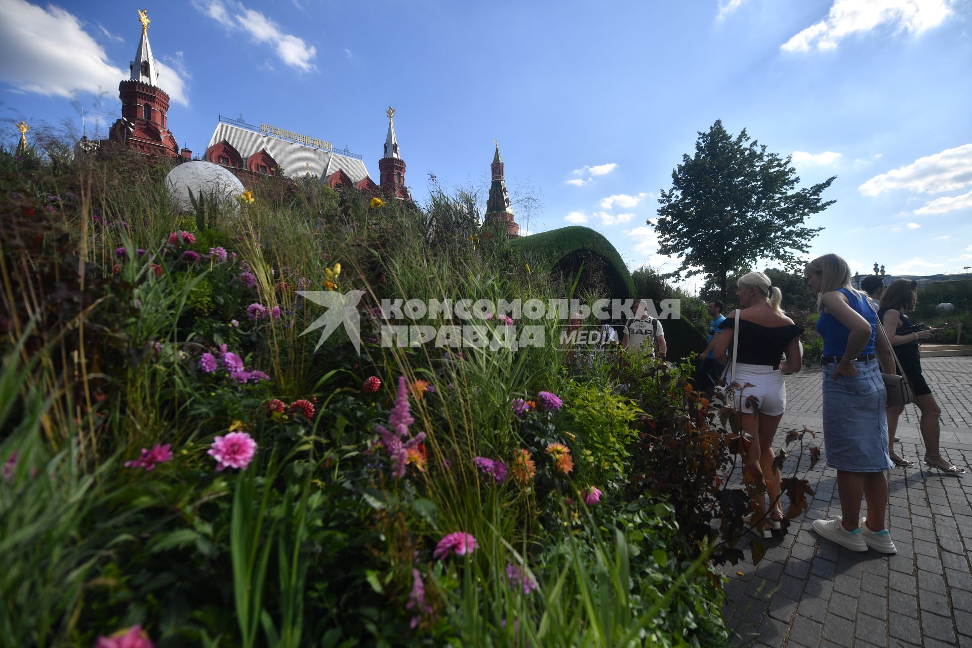 Фестиваль `Цветочный джем` в Москве