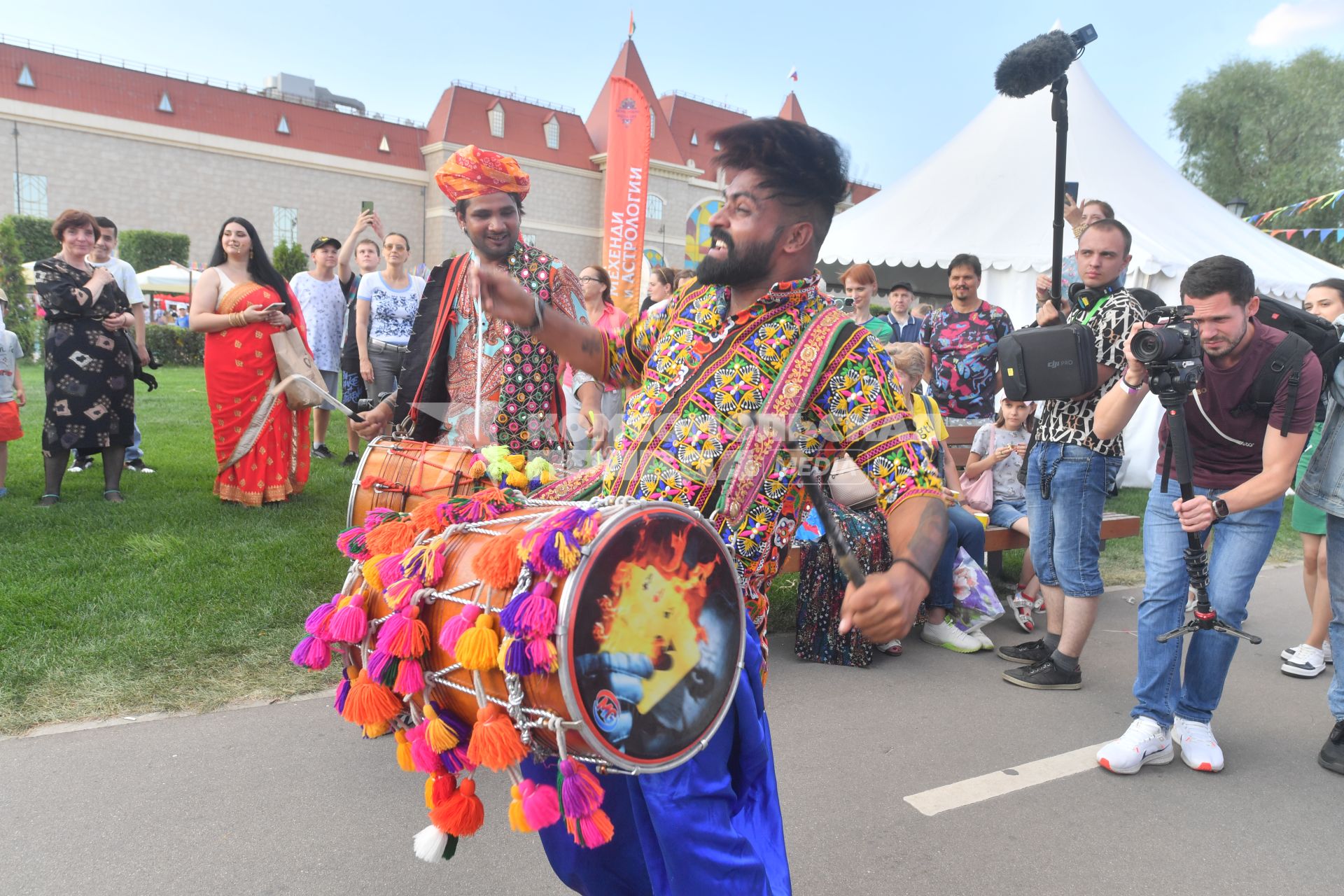 Этнический фестиваль `День Индии` в Москве