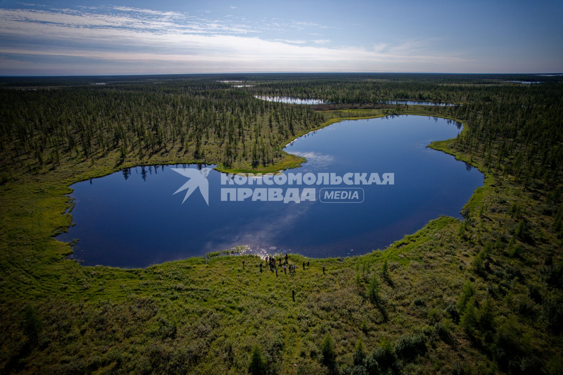 Красноярский край. Хатанга.  Виды окрестностей поселка Хатанга.