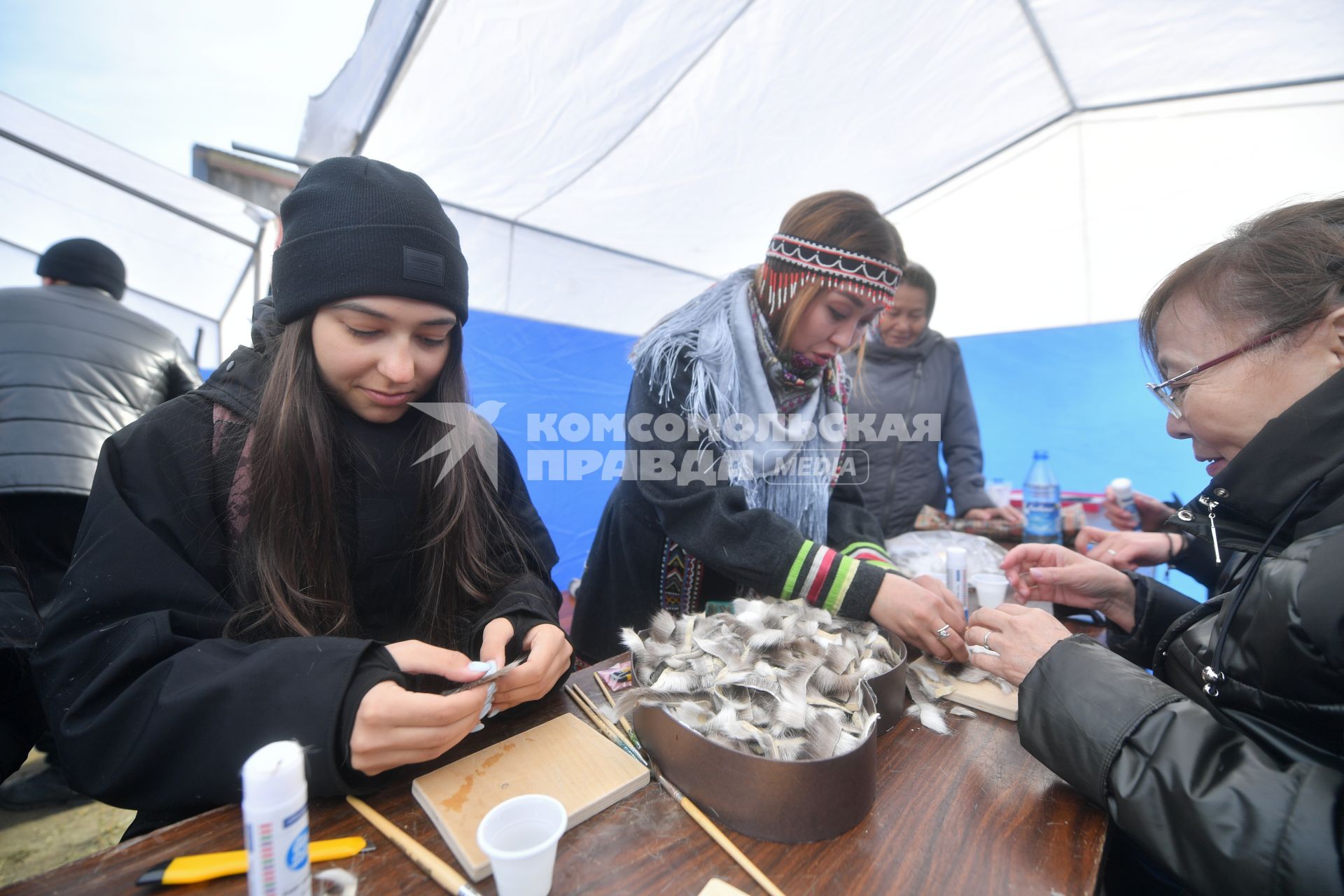 Красноярский край. Хатанга.  На празднике День оленевода.