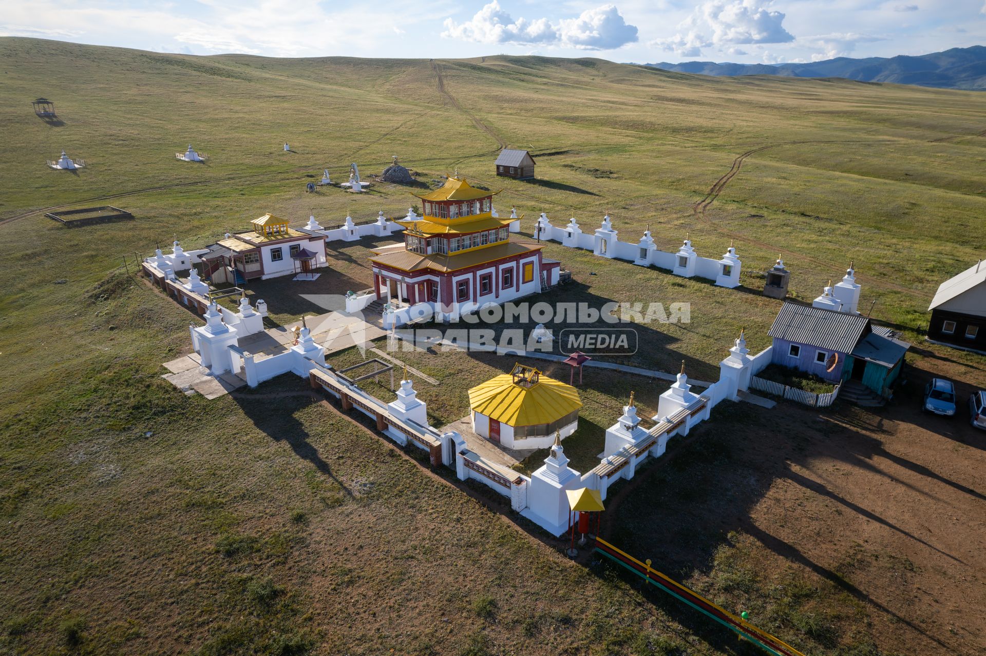 Республика Бурятия, с. Нарын-Ацагат. Ацагатский дацан.