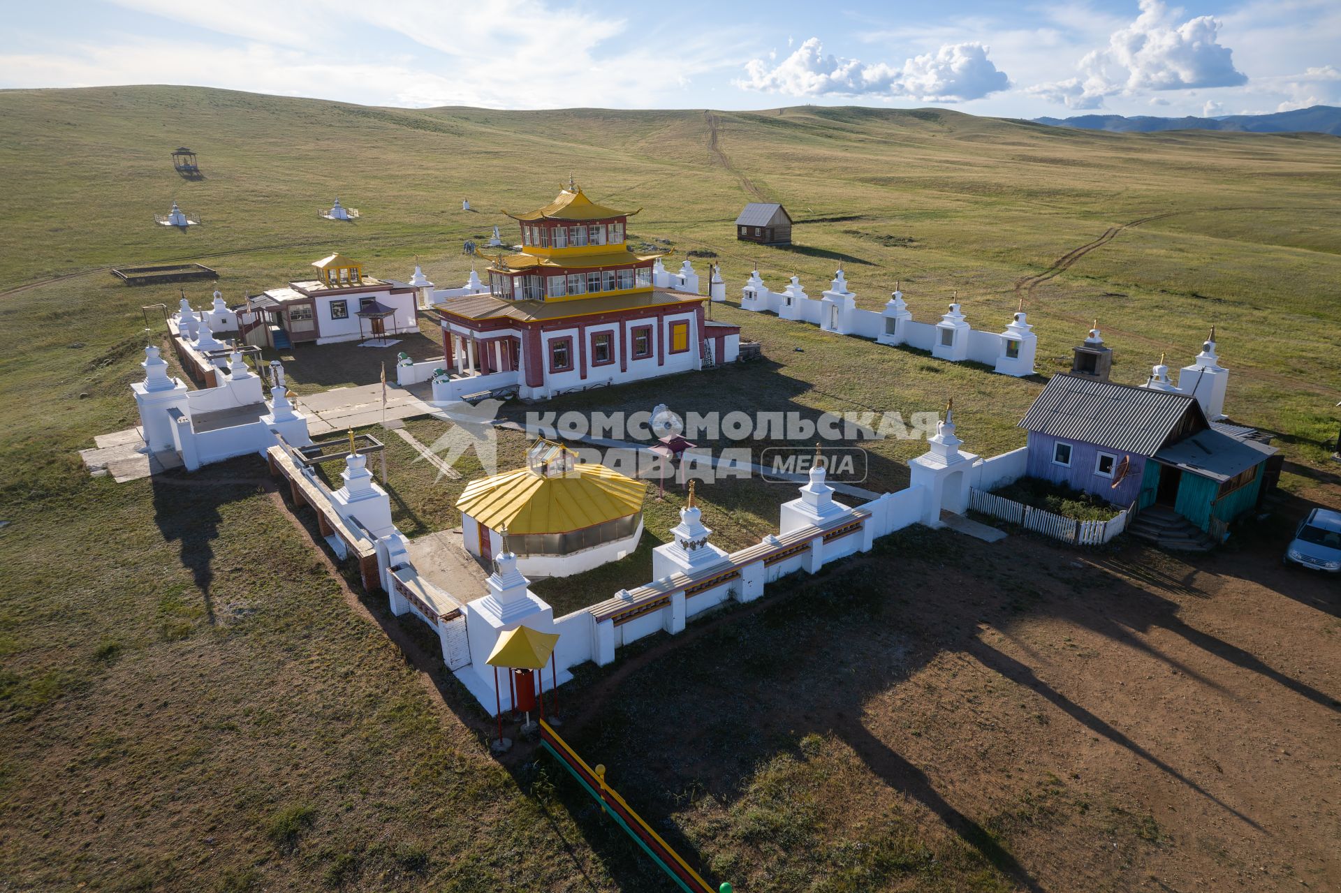 Республика Бурятия, с. Нарын-Ацагат. Ацагатский дацан.