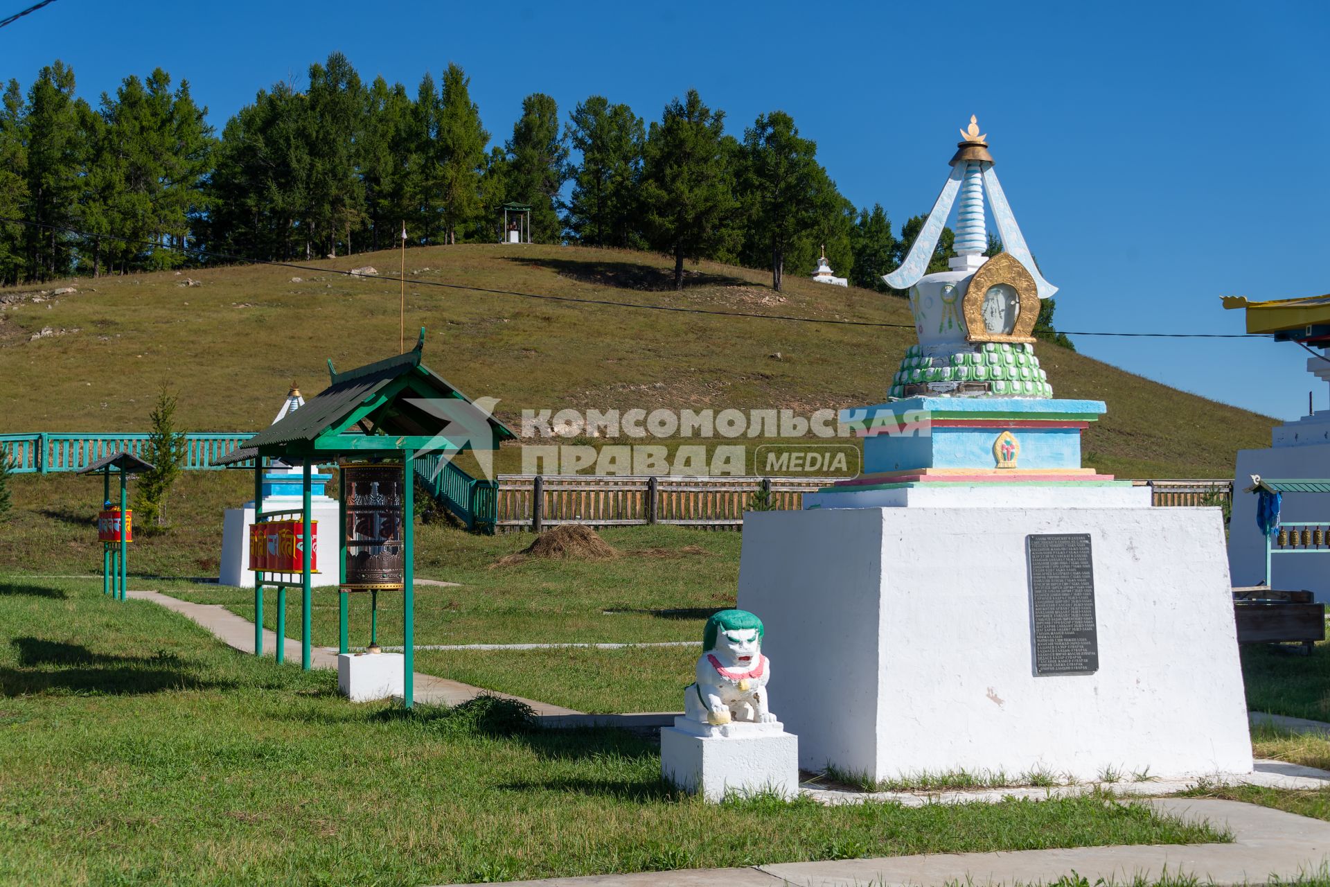 Забайкальский край, с. Укурик. Укурикский дацан.