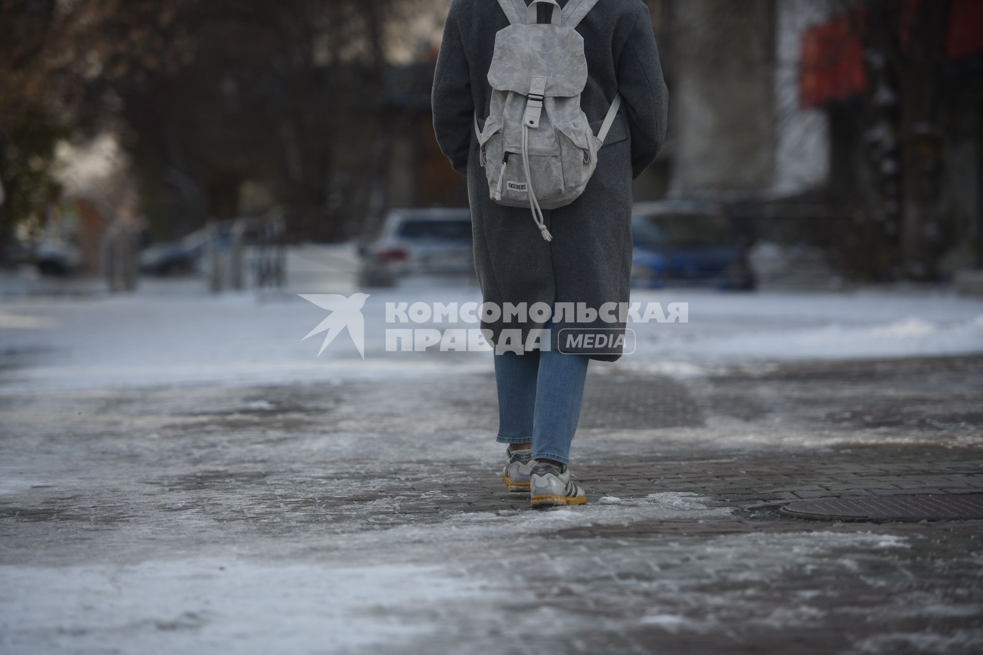 Екатеринбург. Гололед в городе