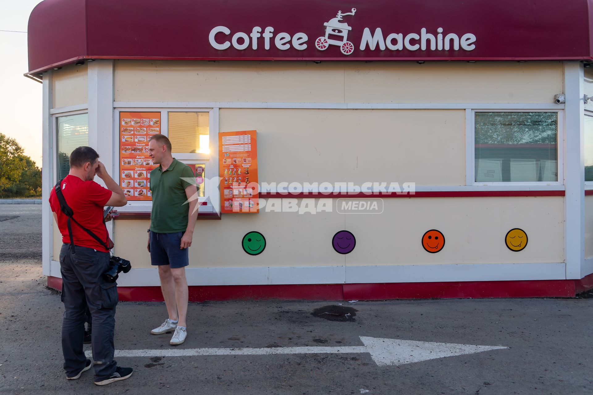 Хабаровский край. Кофейня Coffee Machine.