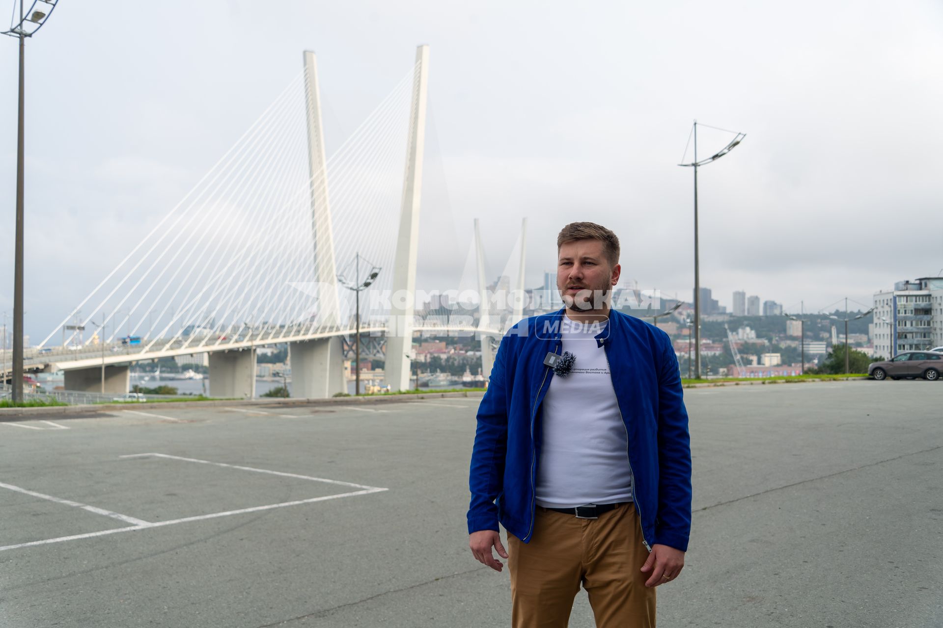 Владивосток. Врио директор `КРДВ Приморье` Алексей Дунаев.