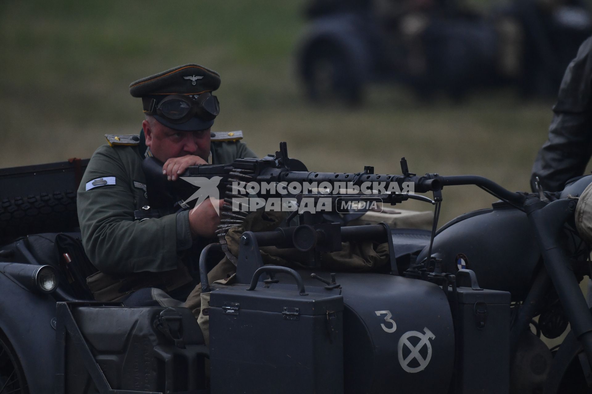 Брест. Военно-историческая реконструкция `22 июня. Брестская крепость`, посвященная Дню всенародной памяти жертв Великой Отечественнной войны и геноцида белорусского народа на территории мемориального комплекса `Брестская крепость-герой`.