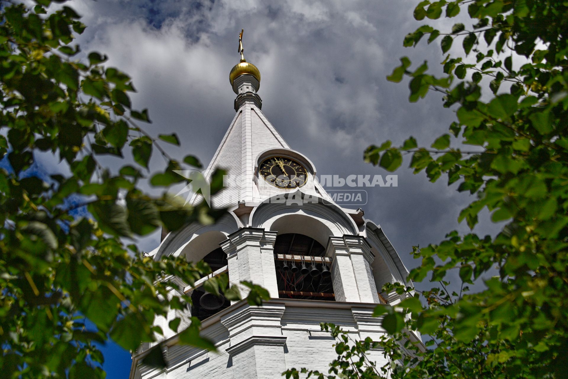 Нижний Новгород. Колокольня Спасо-Преображенского кафедрального собора на территории Нижегородского кремля.