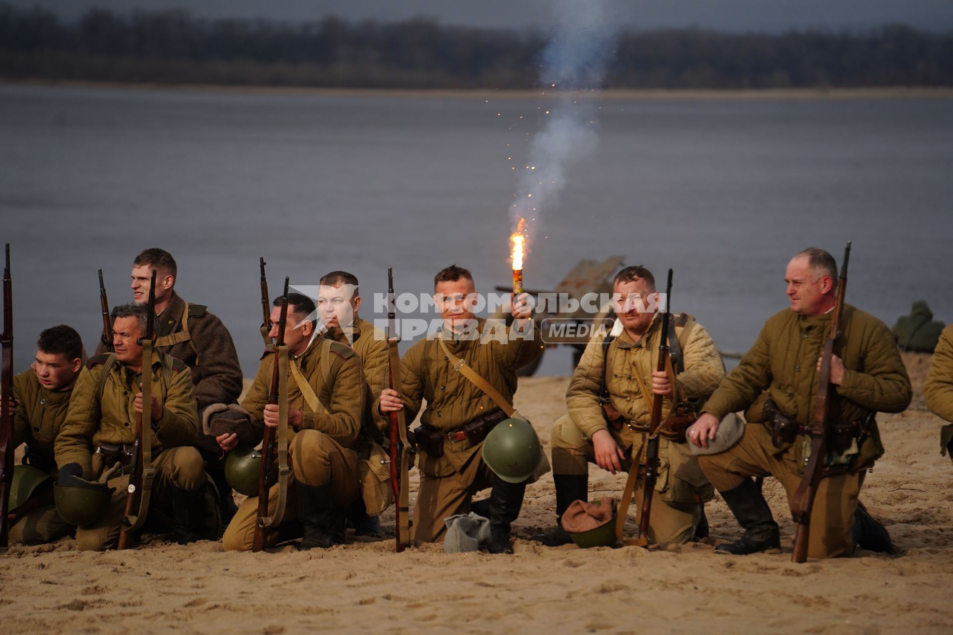 Военно-историческая реконструкция 80-летию освобождения Киева посвящается