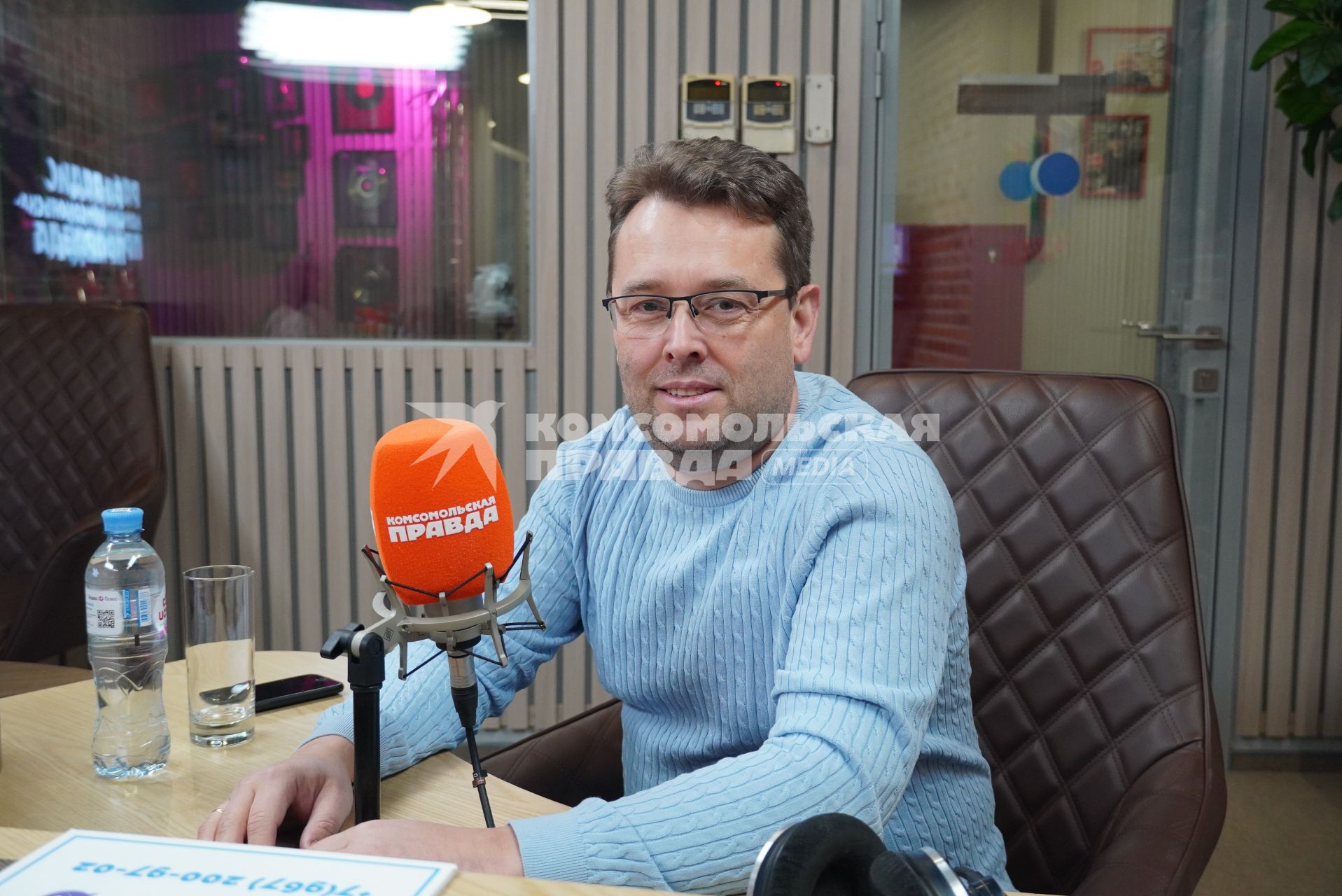 Дмитрий Соколов-Митрич  на радиостанции `Комсомольская правда`