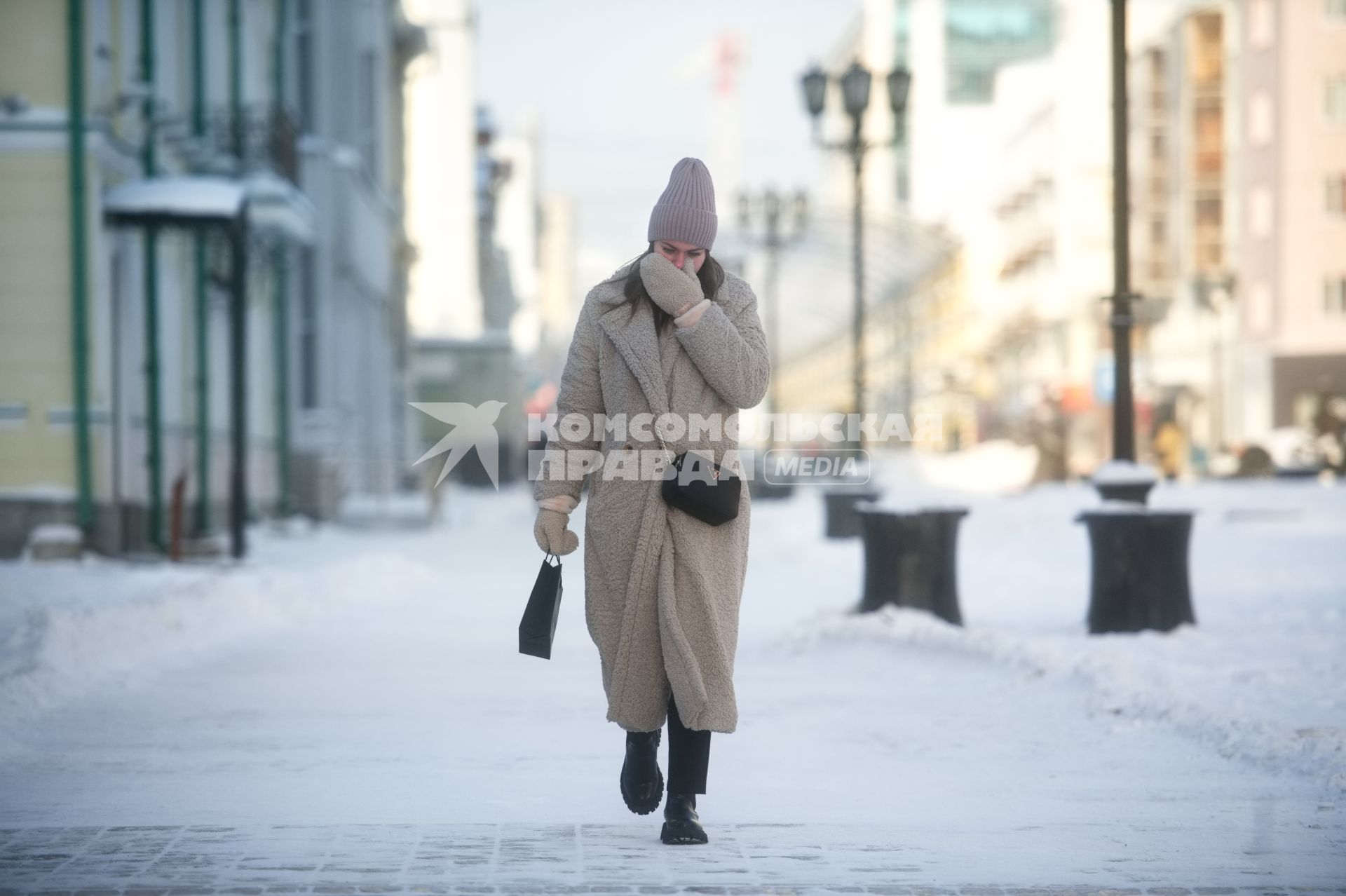 В Екатеринбург пришли сильные морозы