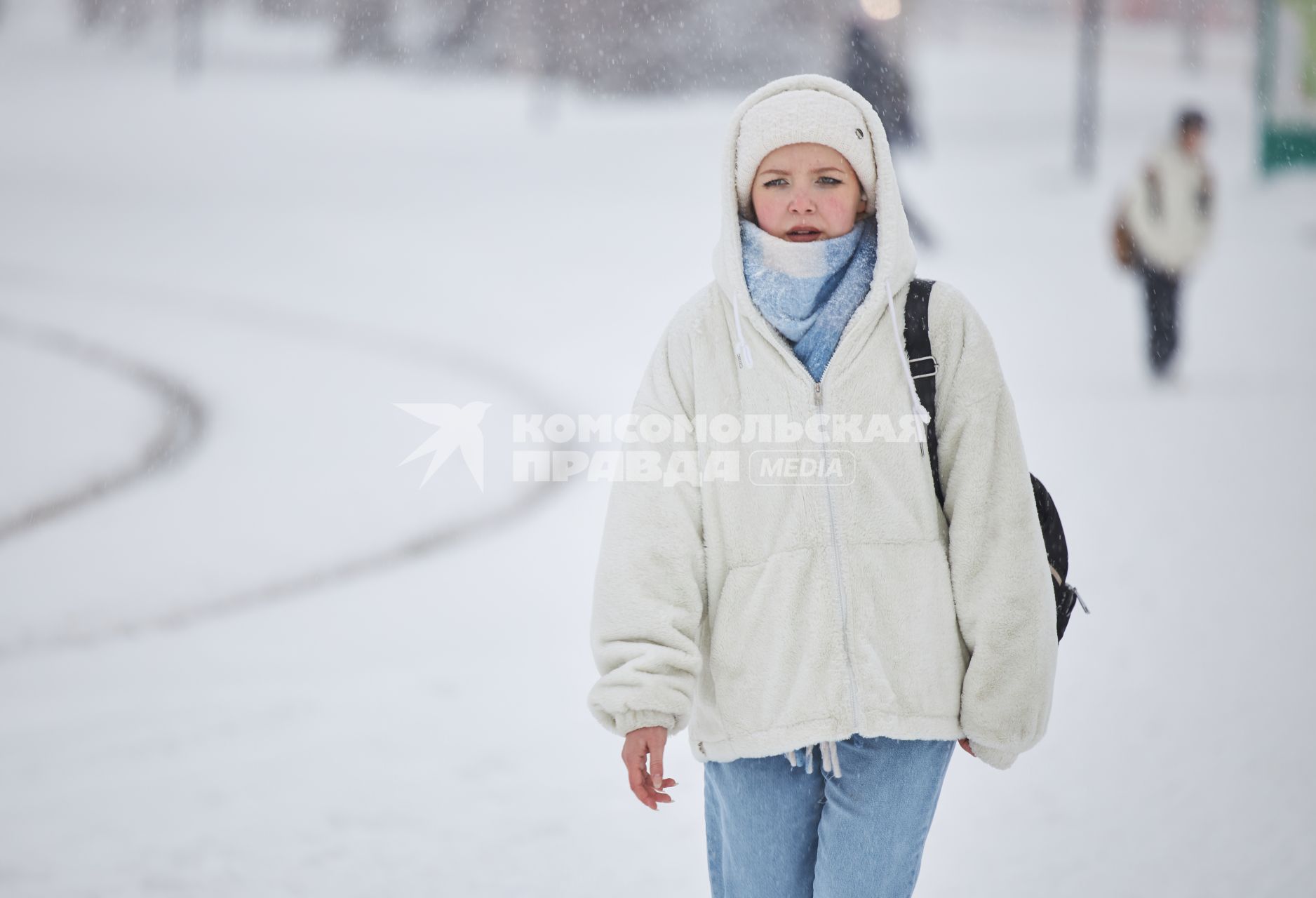 Снегопад в Перми