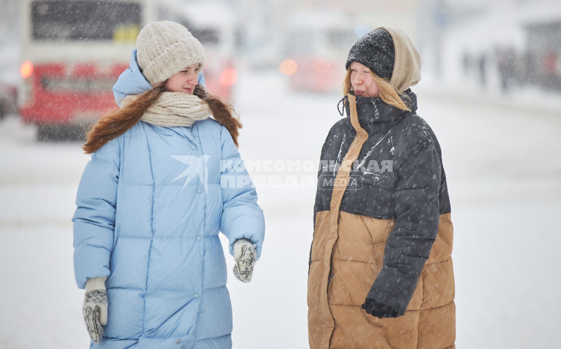 Снегопад в Перми