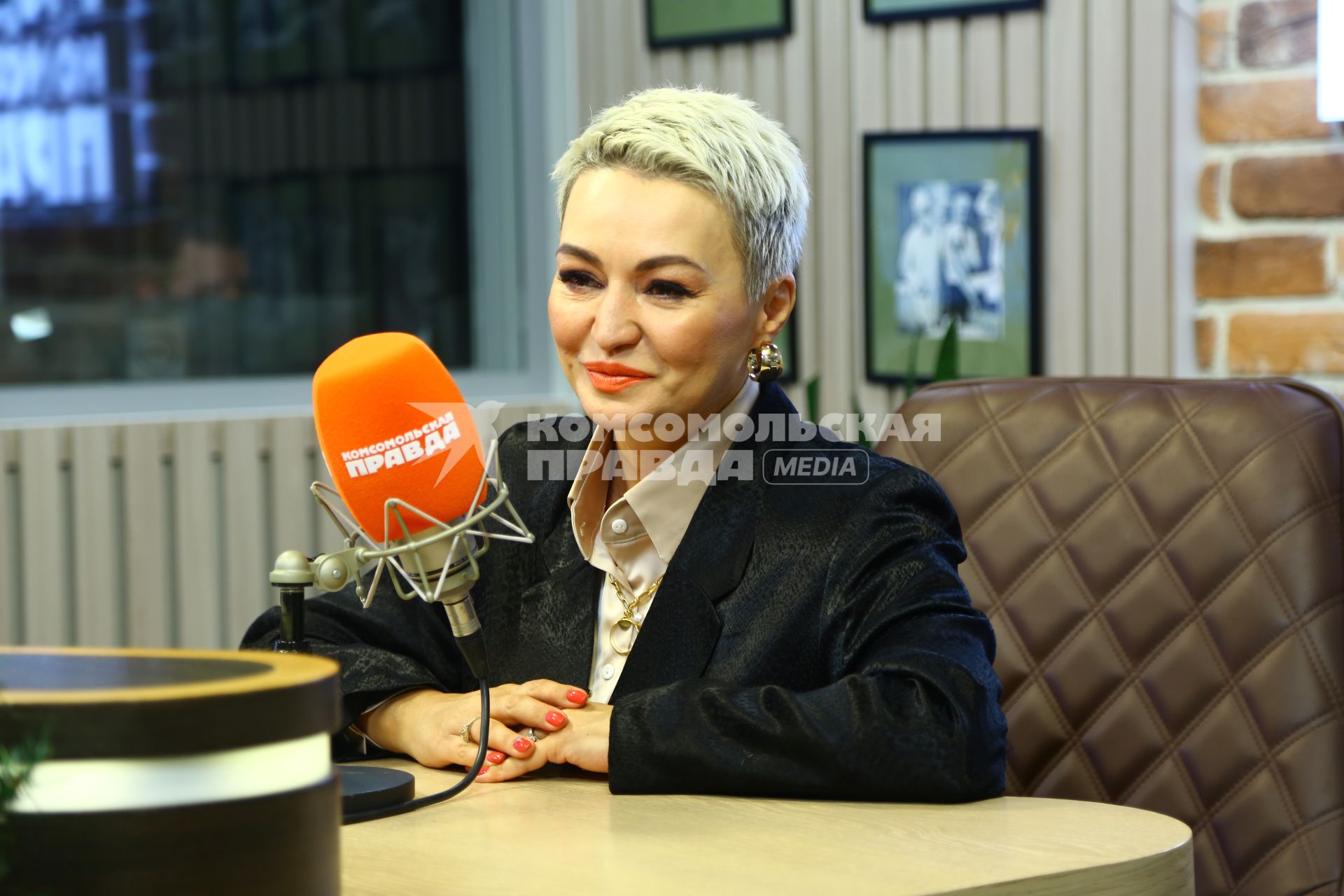 Катя Лель на радиостанции `Комсомольская правда`