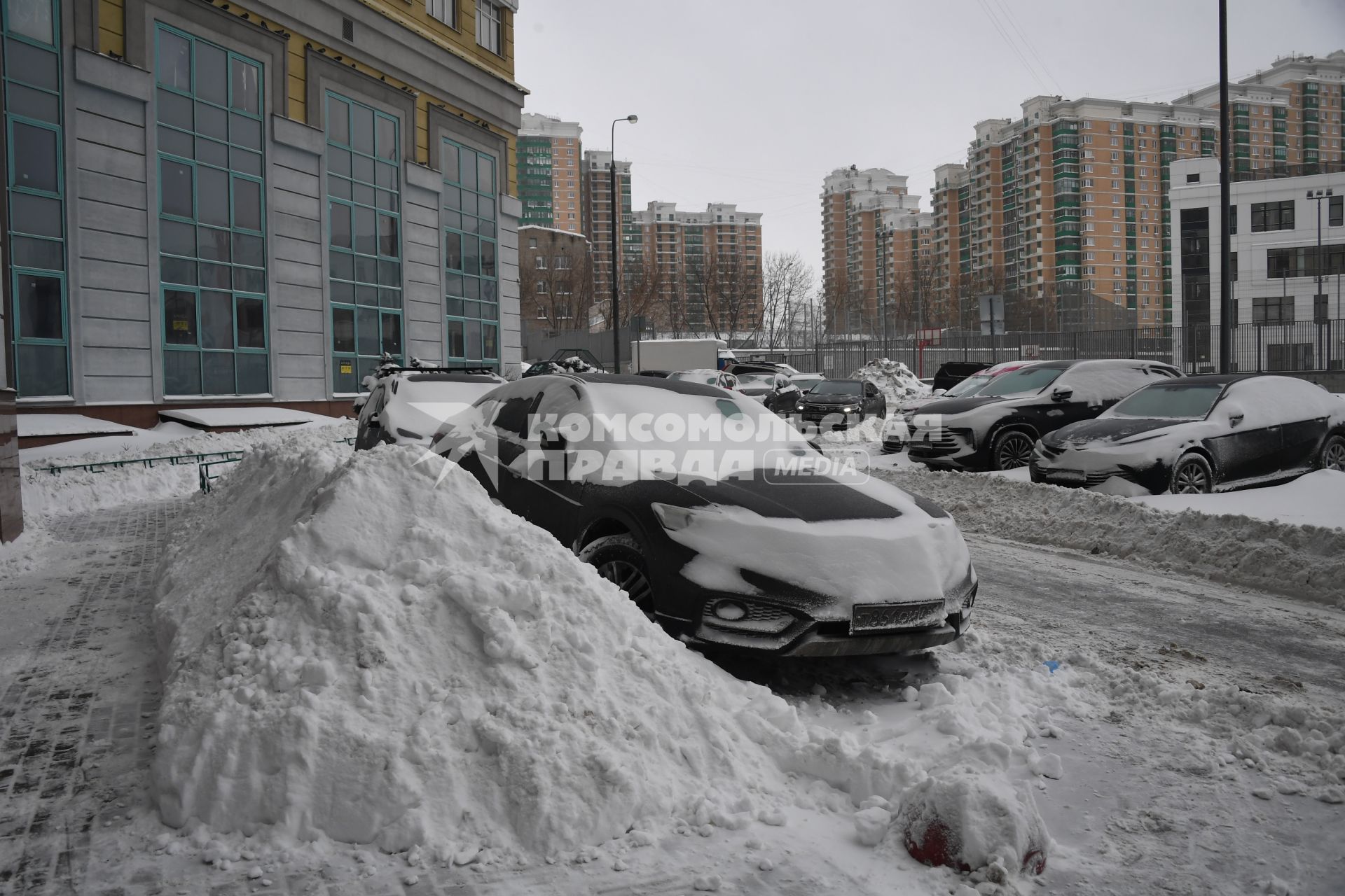 Зима в Москве