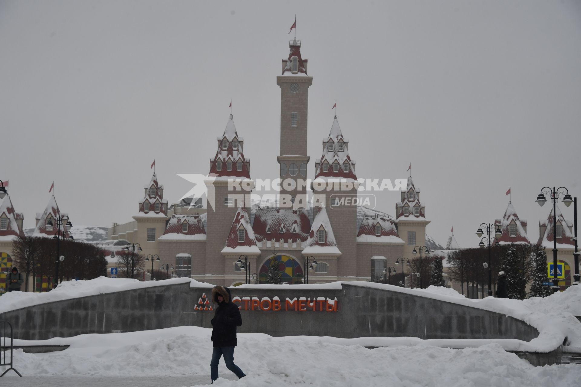 Зима в Москве