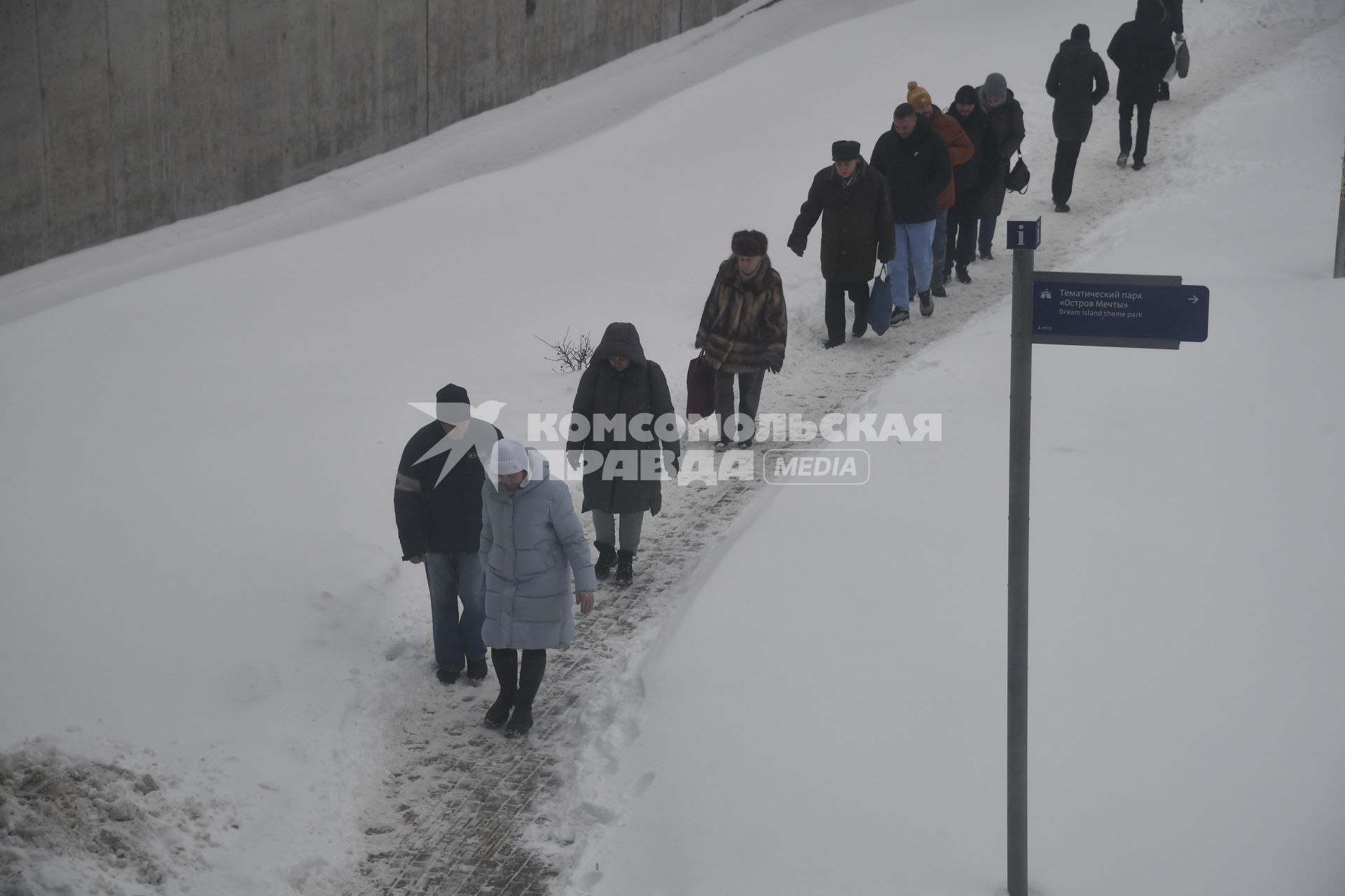 Зима в Москве