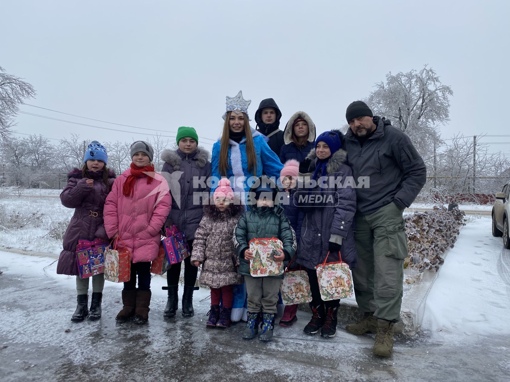 Марьяна Наумова и Дмитрий Стешин в Михайловке