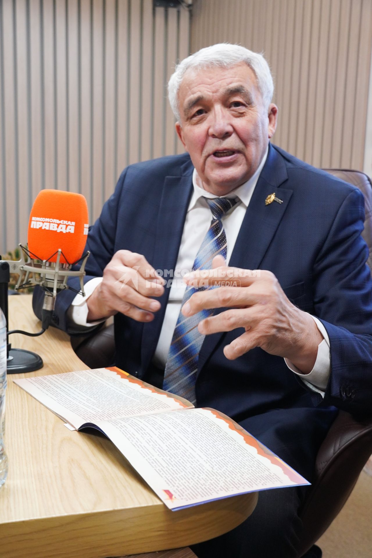 Сергей Голов на радиостанции `Комсомольская правда`