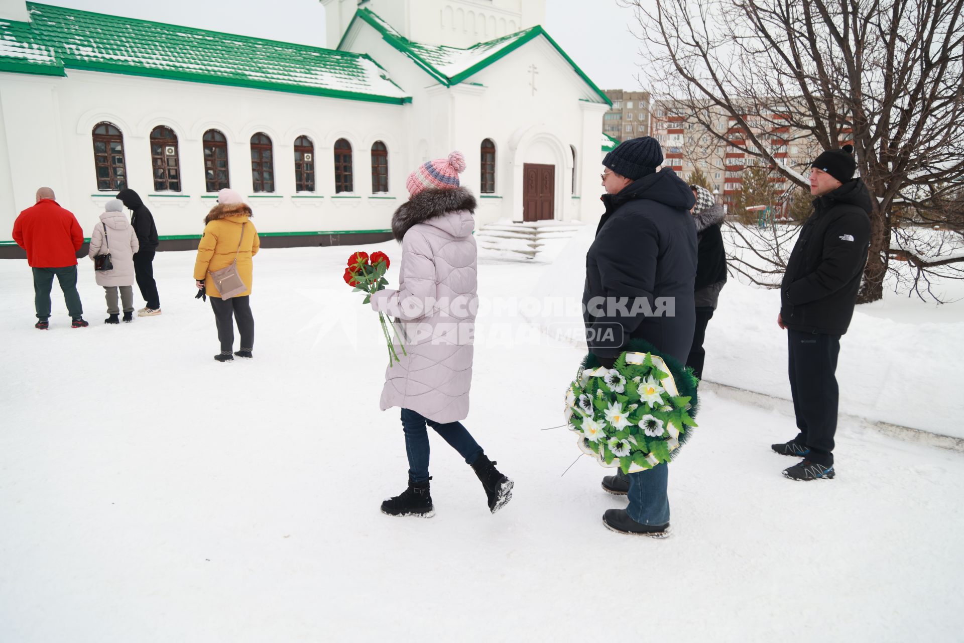 Прощание с шоуменом Дмитрием Красиловым в Заринске