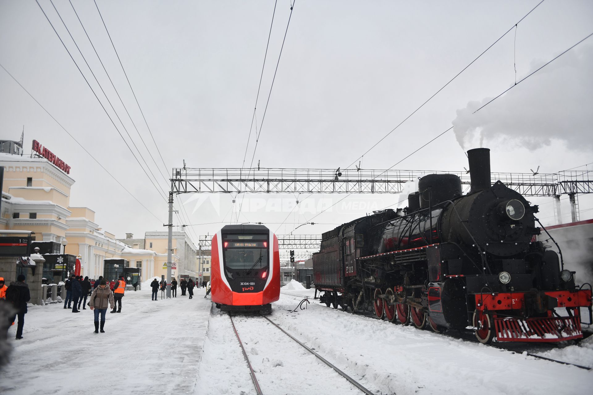 Презентация нового электропоезда Финист\"