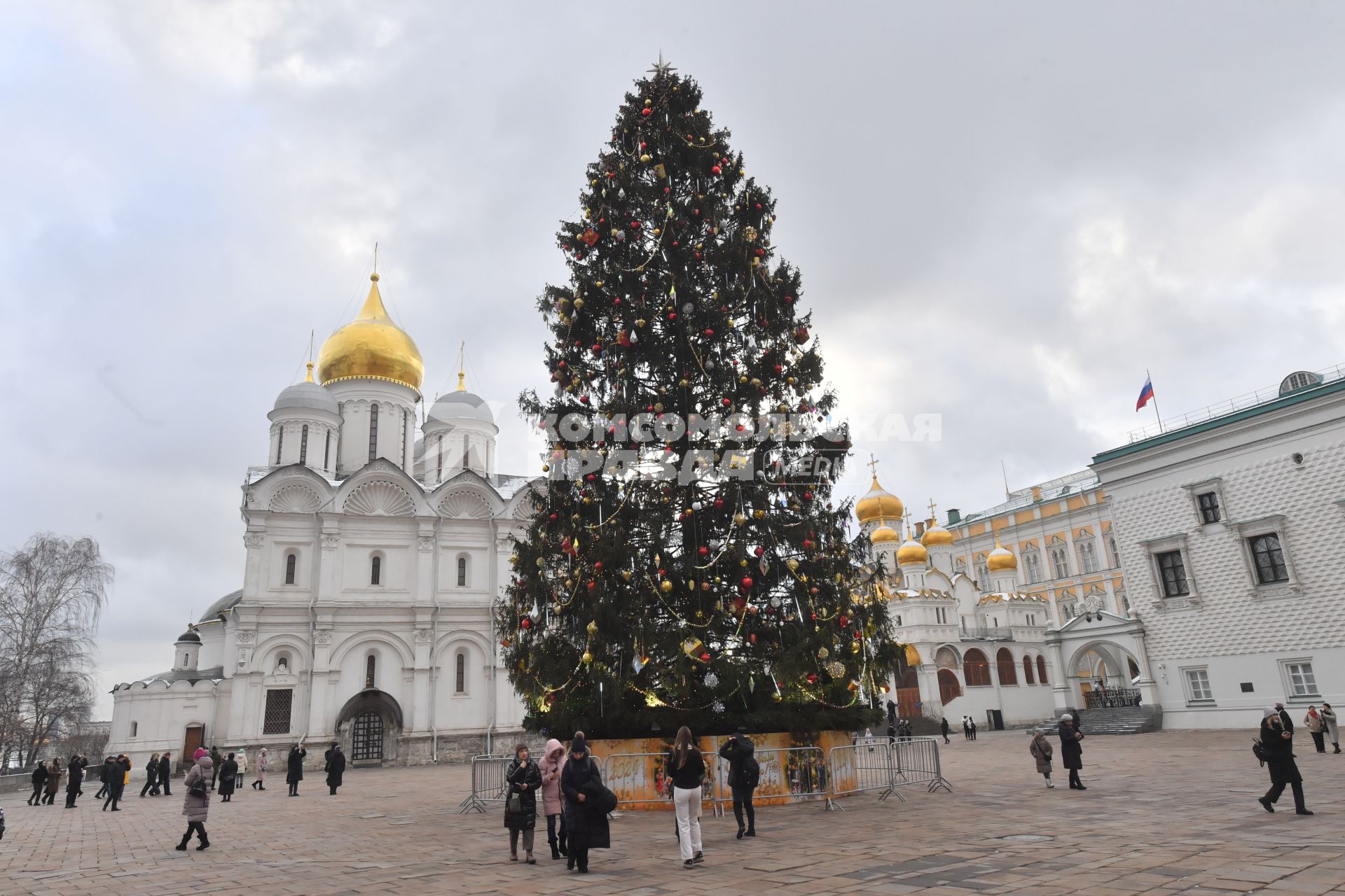 Главная новогодняя ель России в Кремле