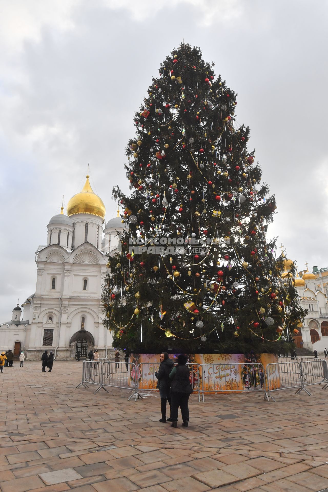 Главная новогодняя ель России в Кремле