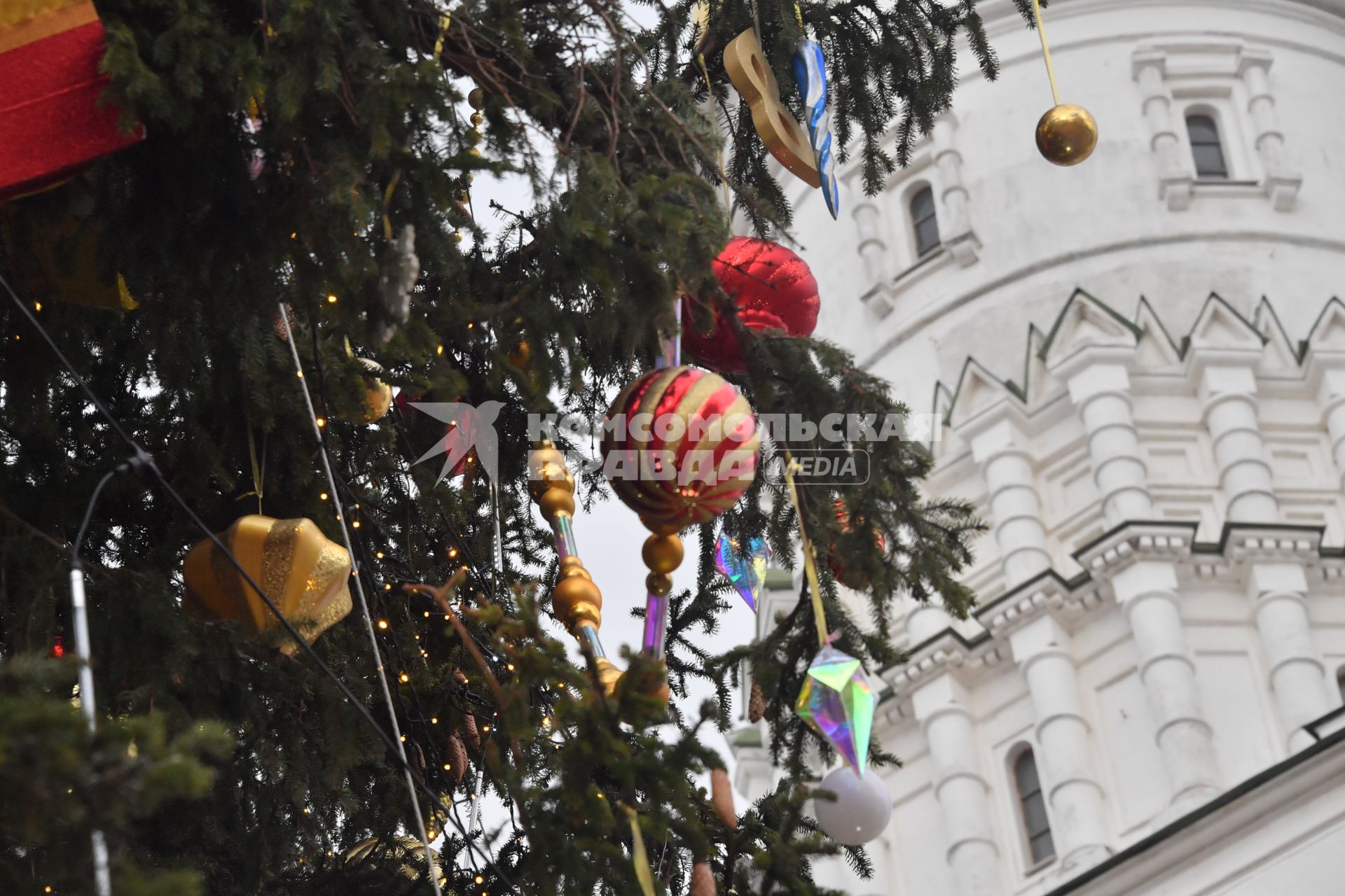 Главная новогодняя ель России в Кремле
