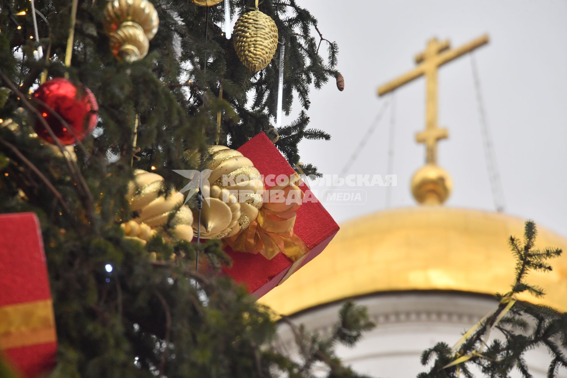 Главная новогодняя ель России в Кремле