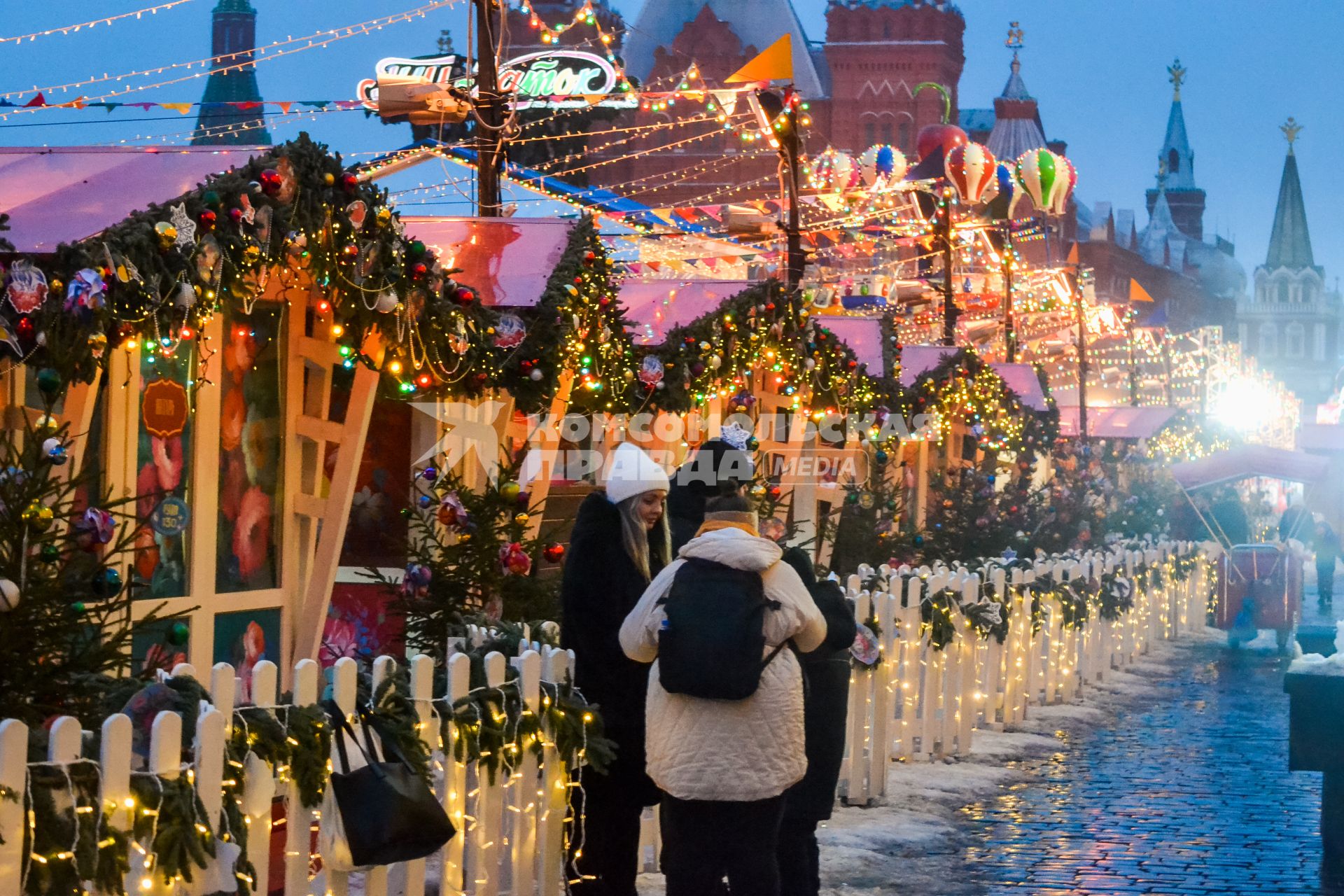 Предновогодняя Москва