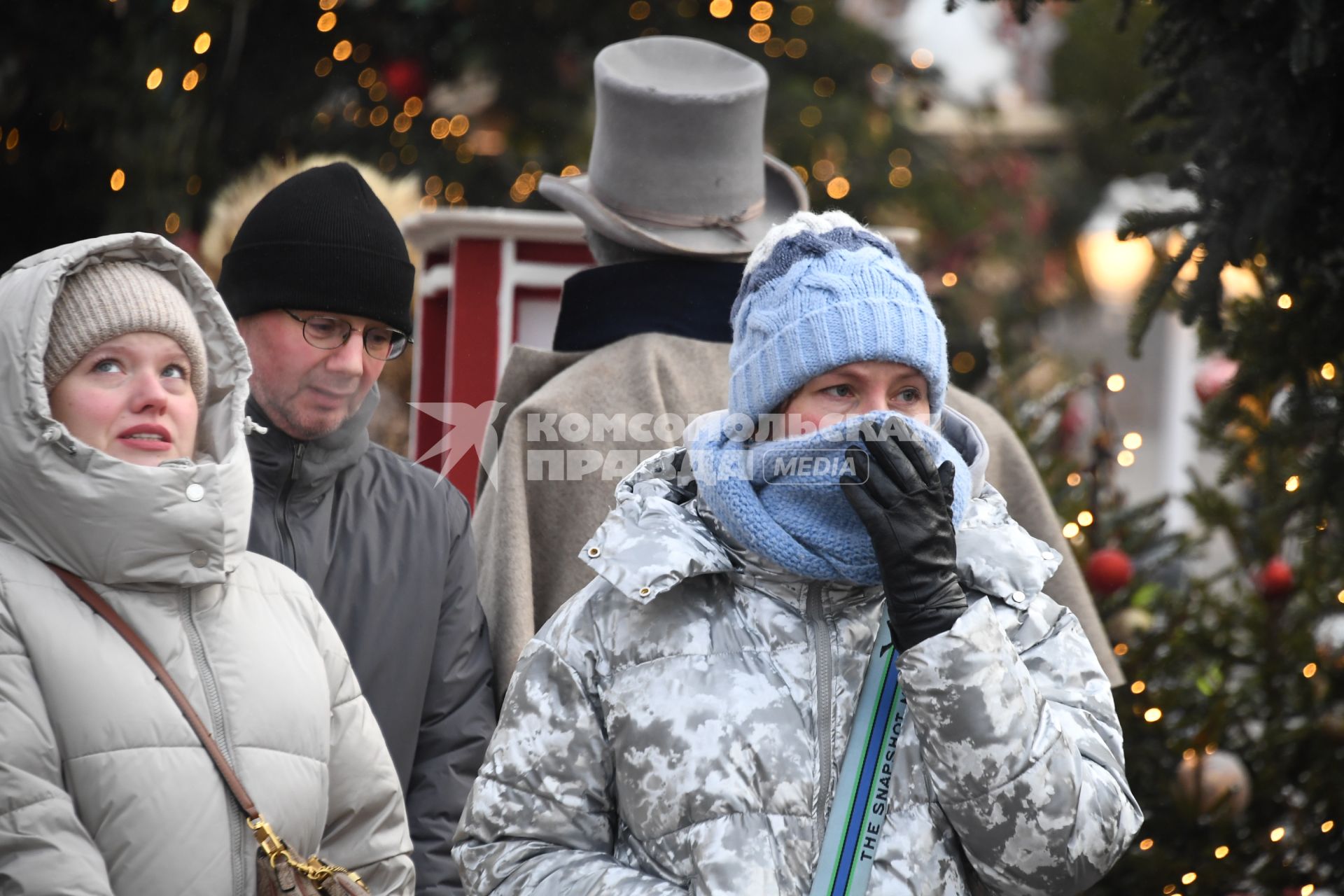 Сильные морозы в Москве