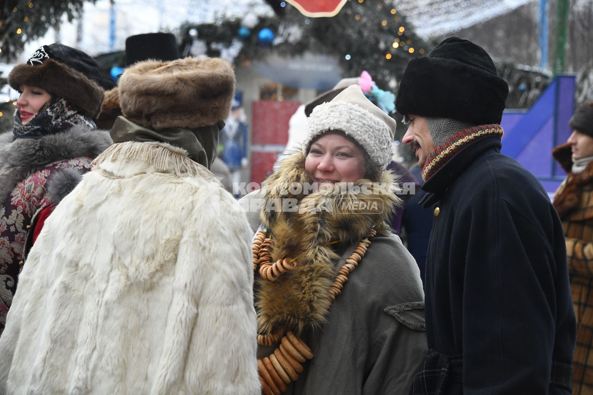 Сильные морозы в Москве