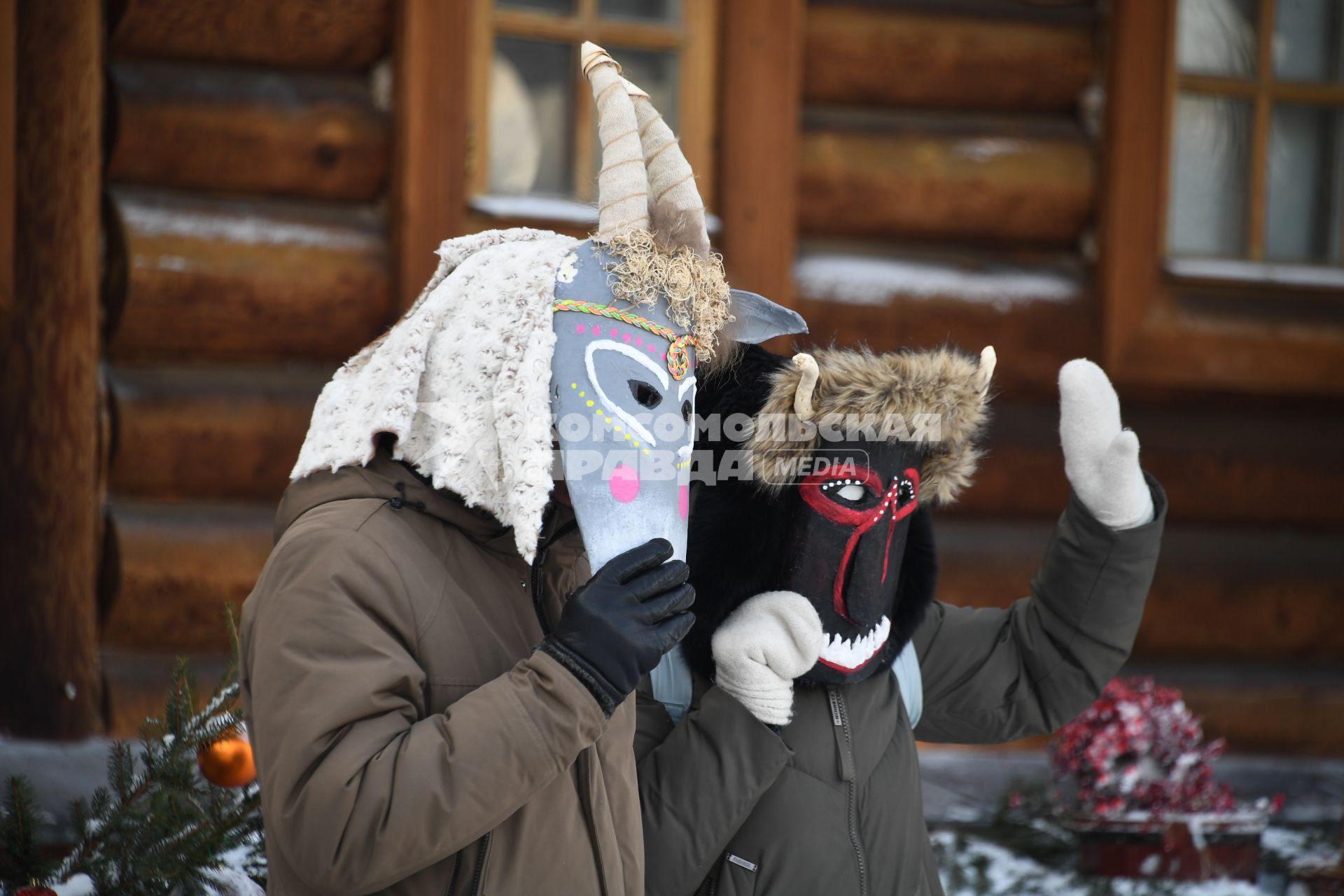 Празднование Рождества в музее-заповеднике `Коломенское`