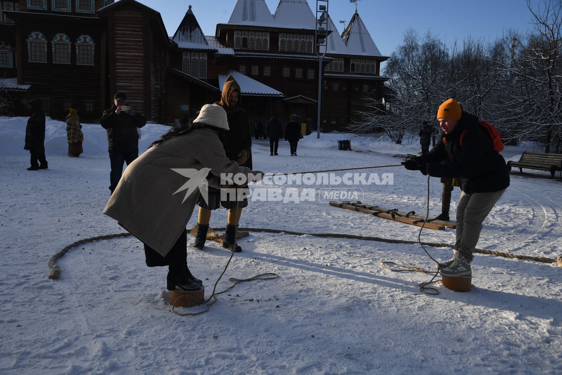 Празднование Рождества в музее-заповеднике `Коломенское`