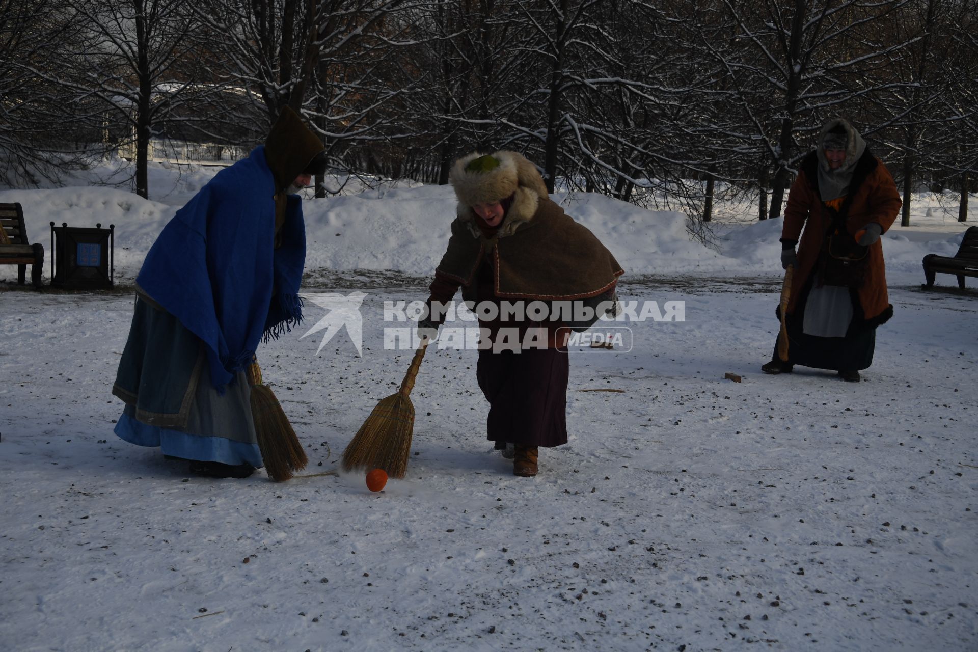 Празднование Рождества в музее-заповеднике `Коломенское`