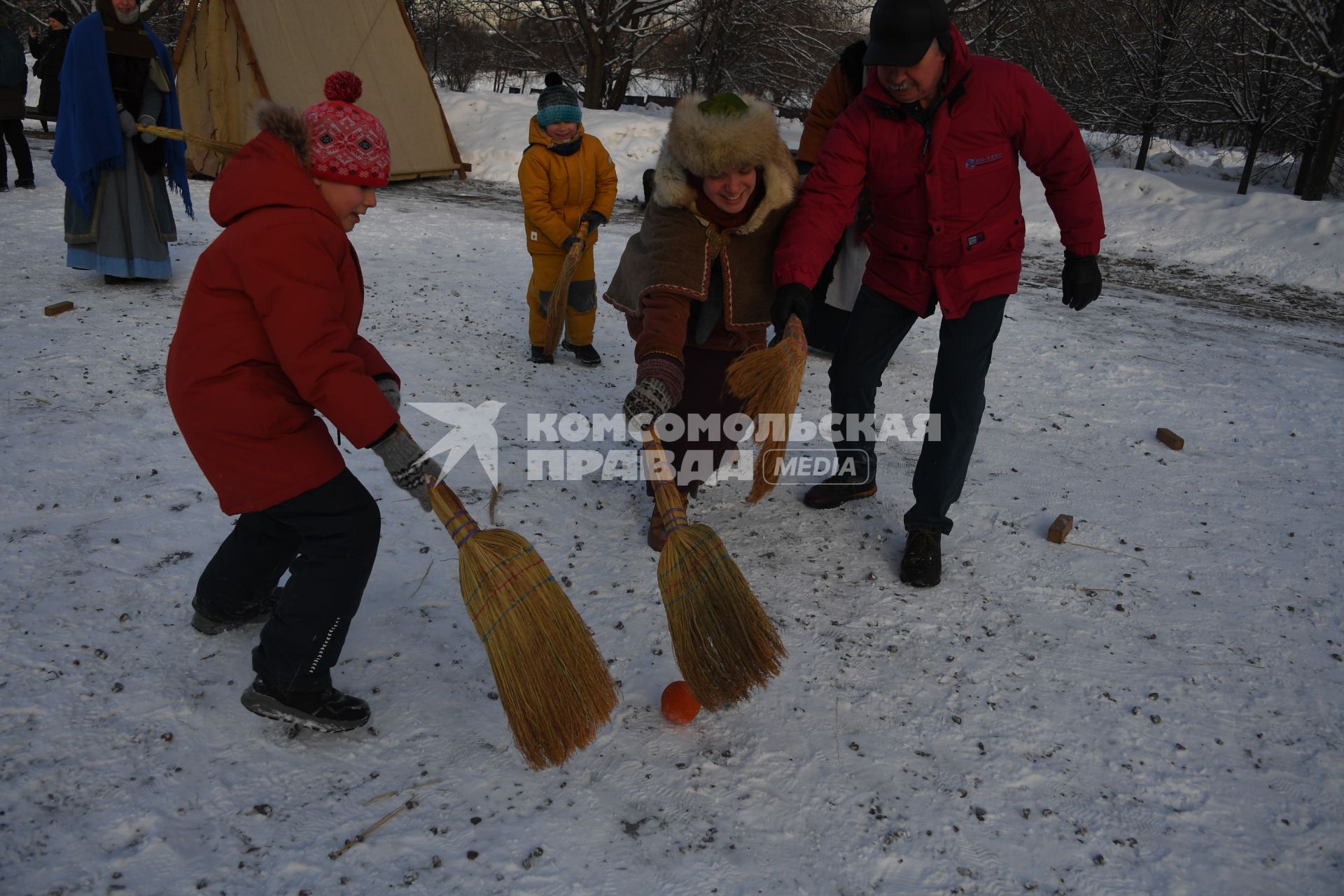 Празднование Рождества в музее-заповеднике `Коломенское`