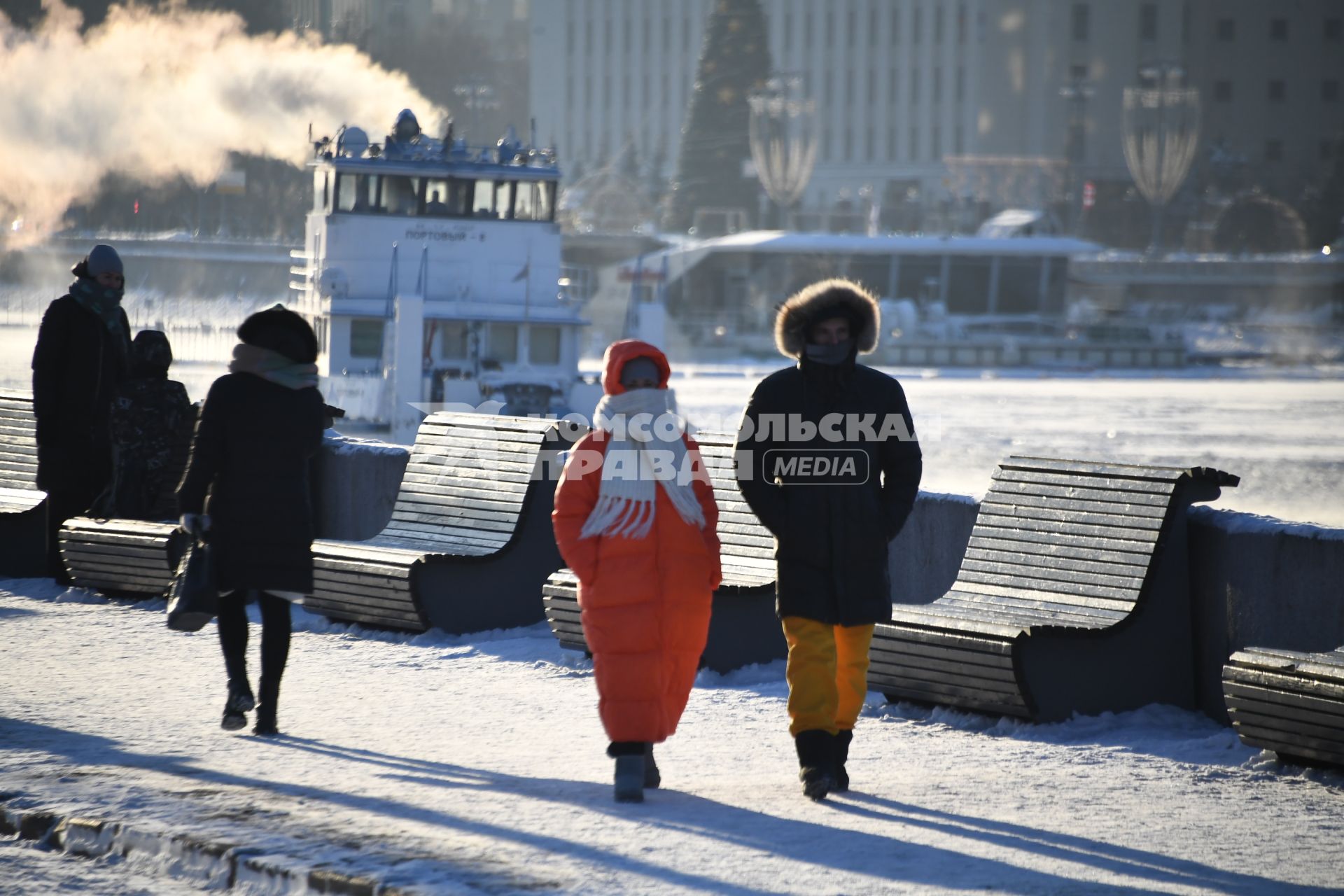 Морозы в Москве