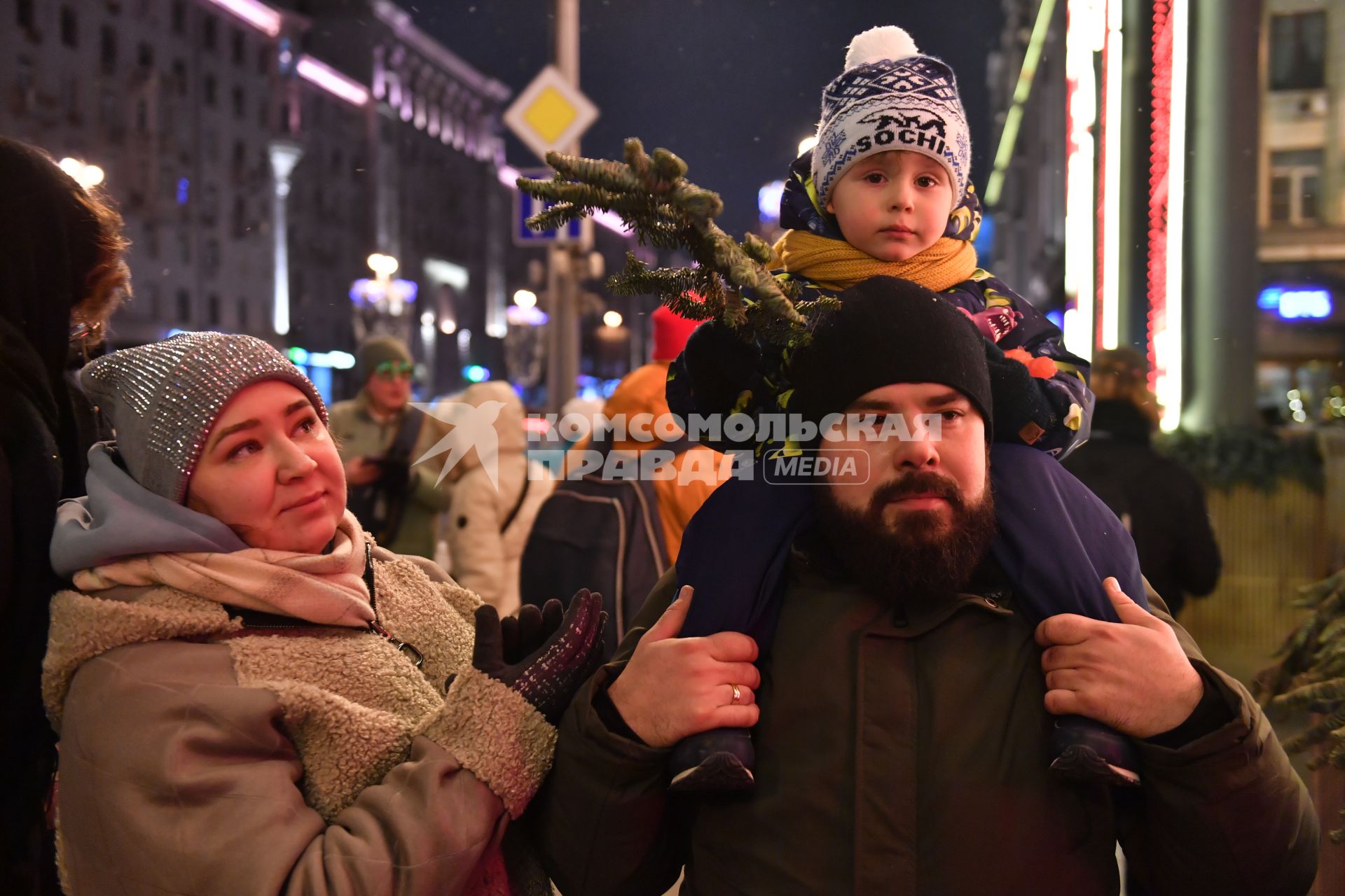 Предновогодняя Москва