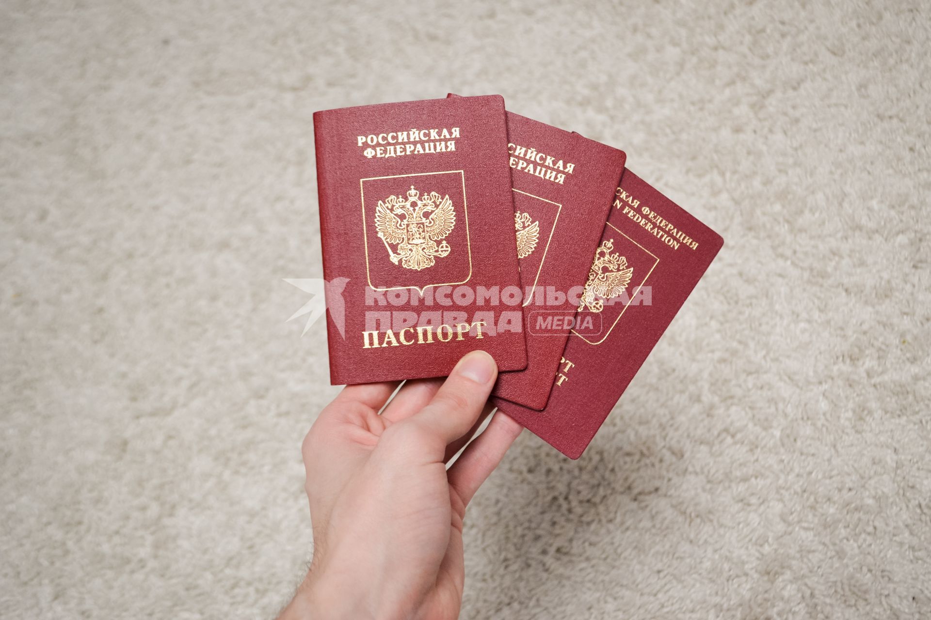 Паспорта граждан Российской Федерации