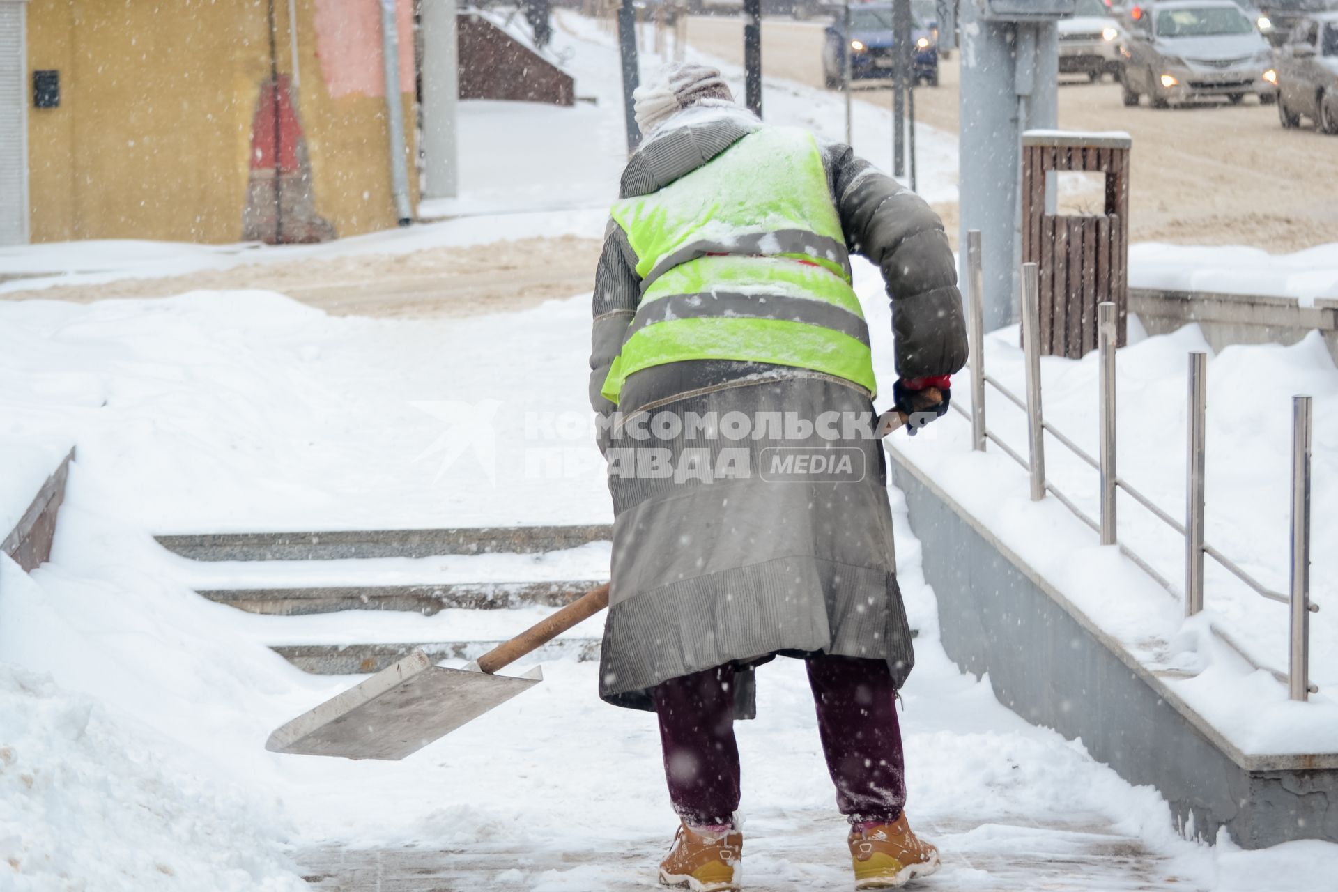 Снег в Воронеже