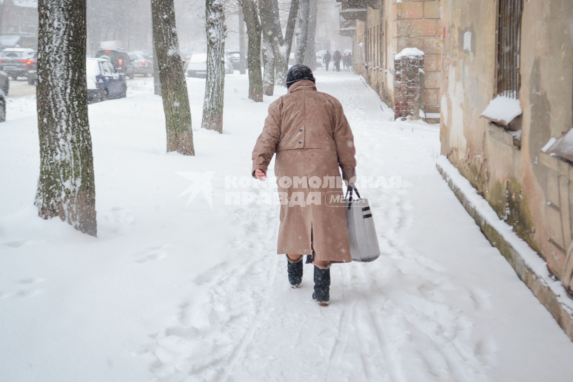 Снег в Воронеже