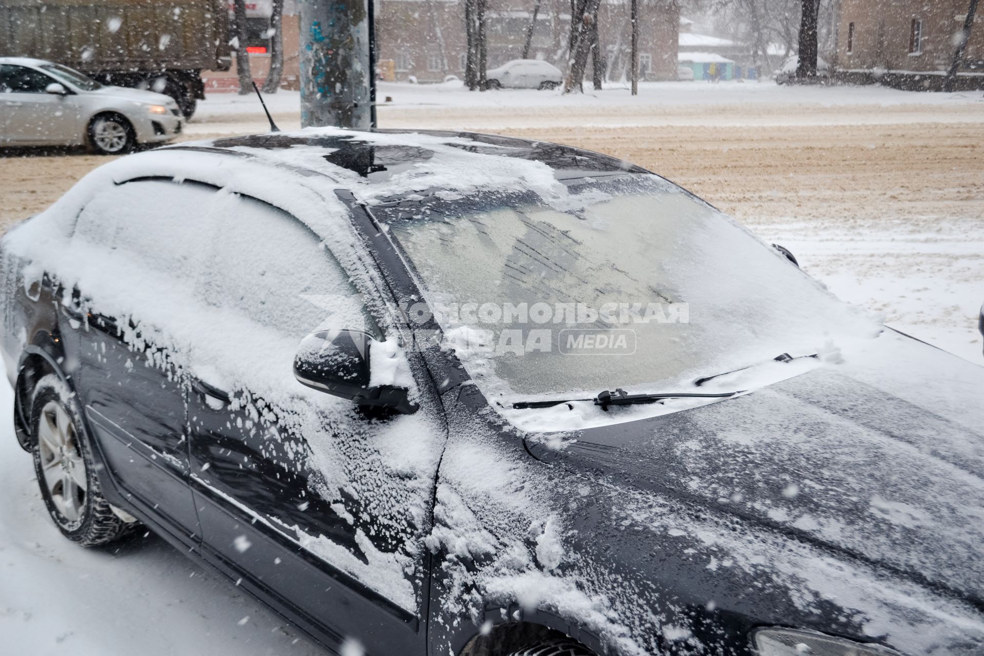 Снег в Воронеже