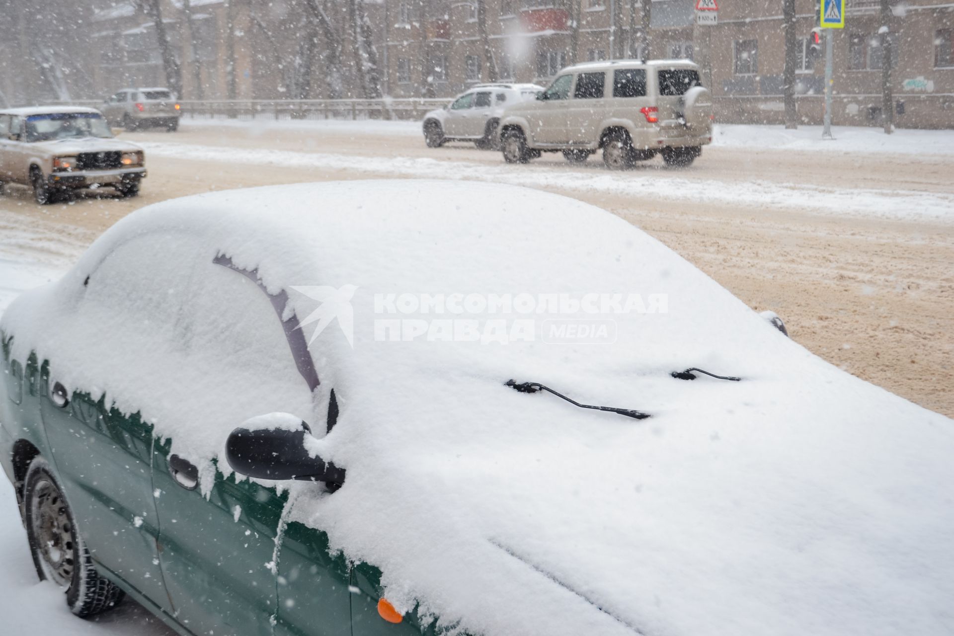 Снег в Воронеже