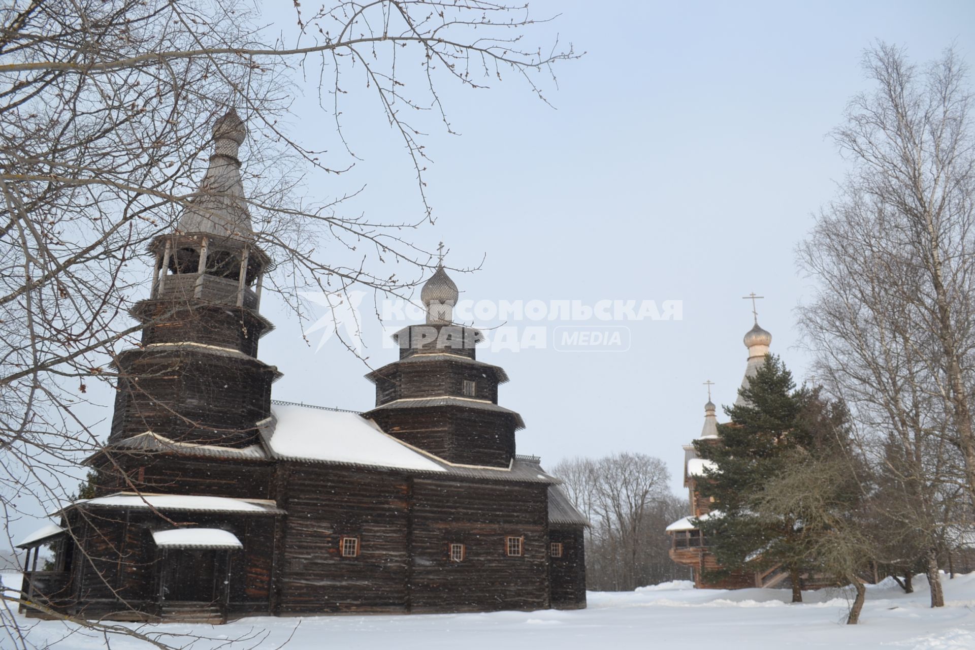 Музей народного деревянного зодчества `Витославлицы`.