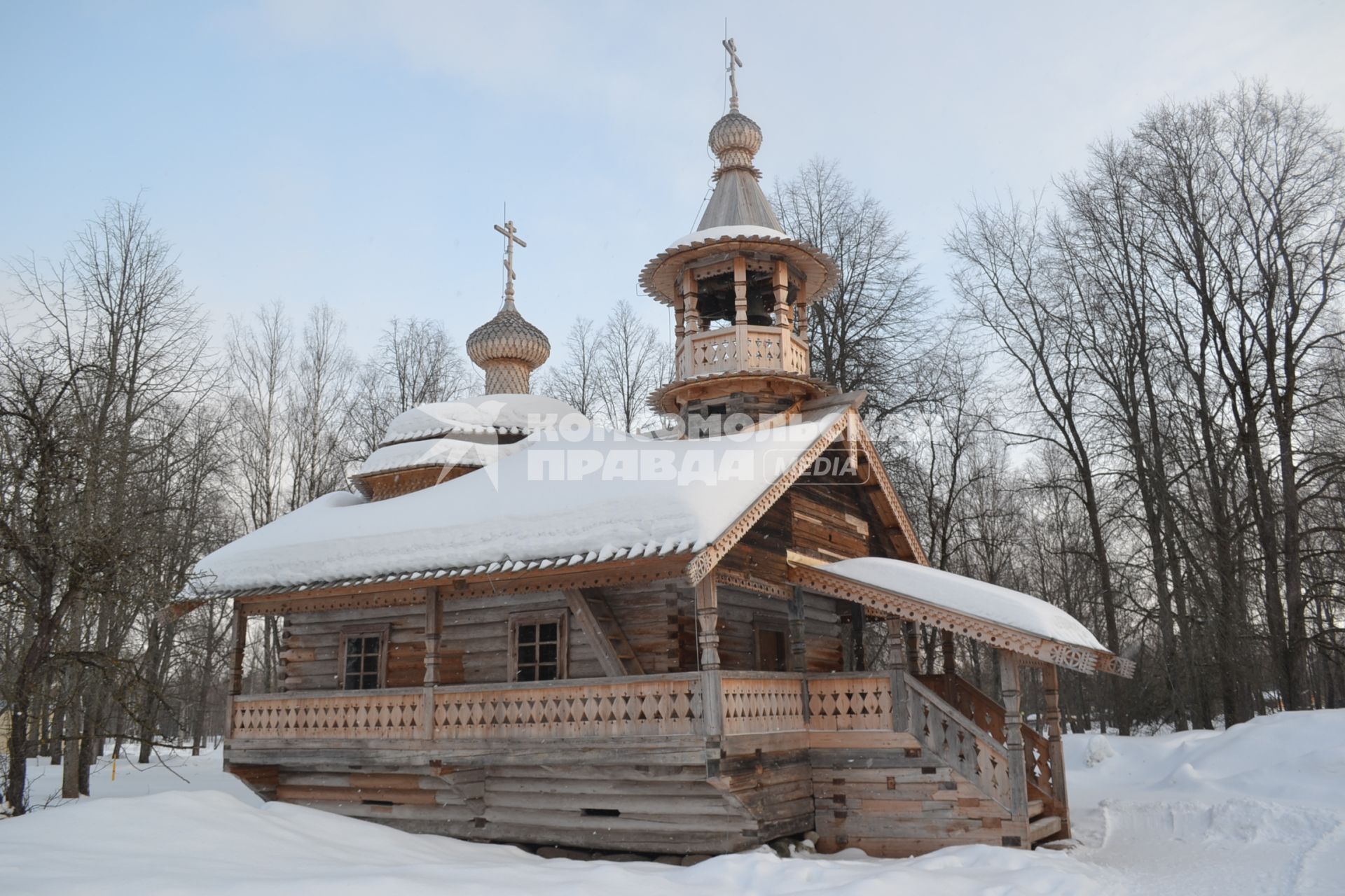 Музей народного деревянного зодчества `Витославлицы`.