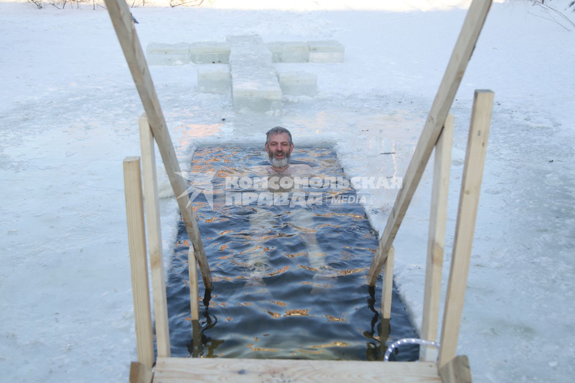 Крещенские купания в Барнауле